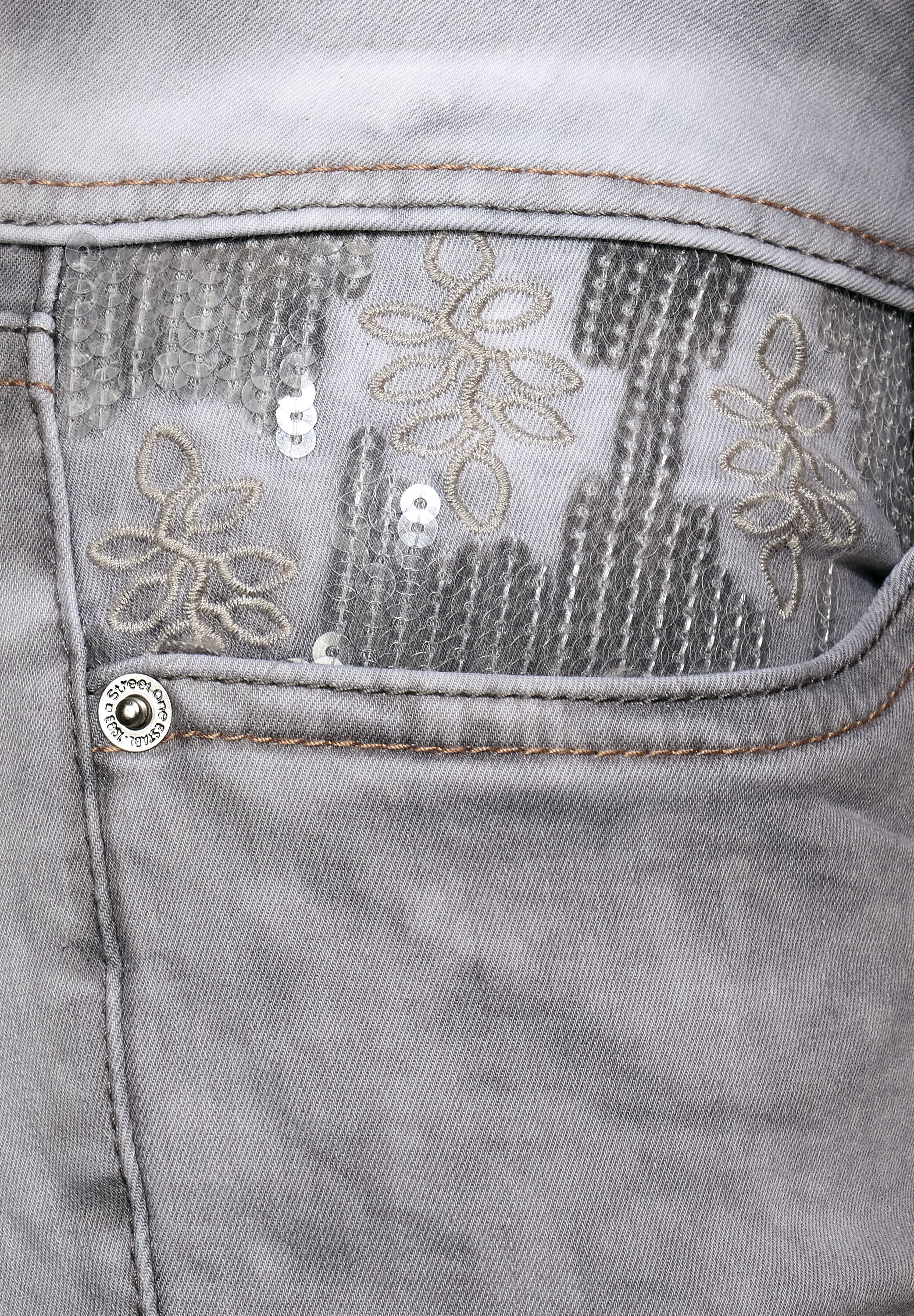 Casual Fit Hose in 3/4 Länge