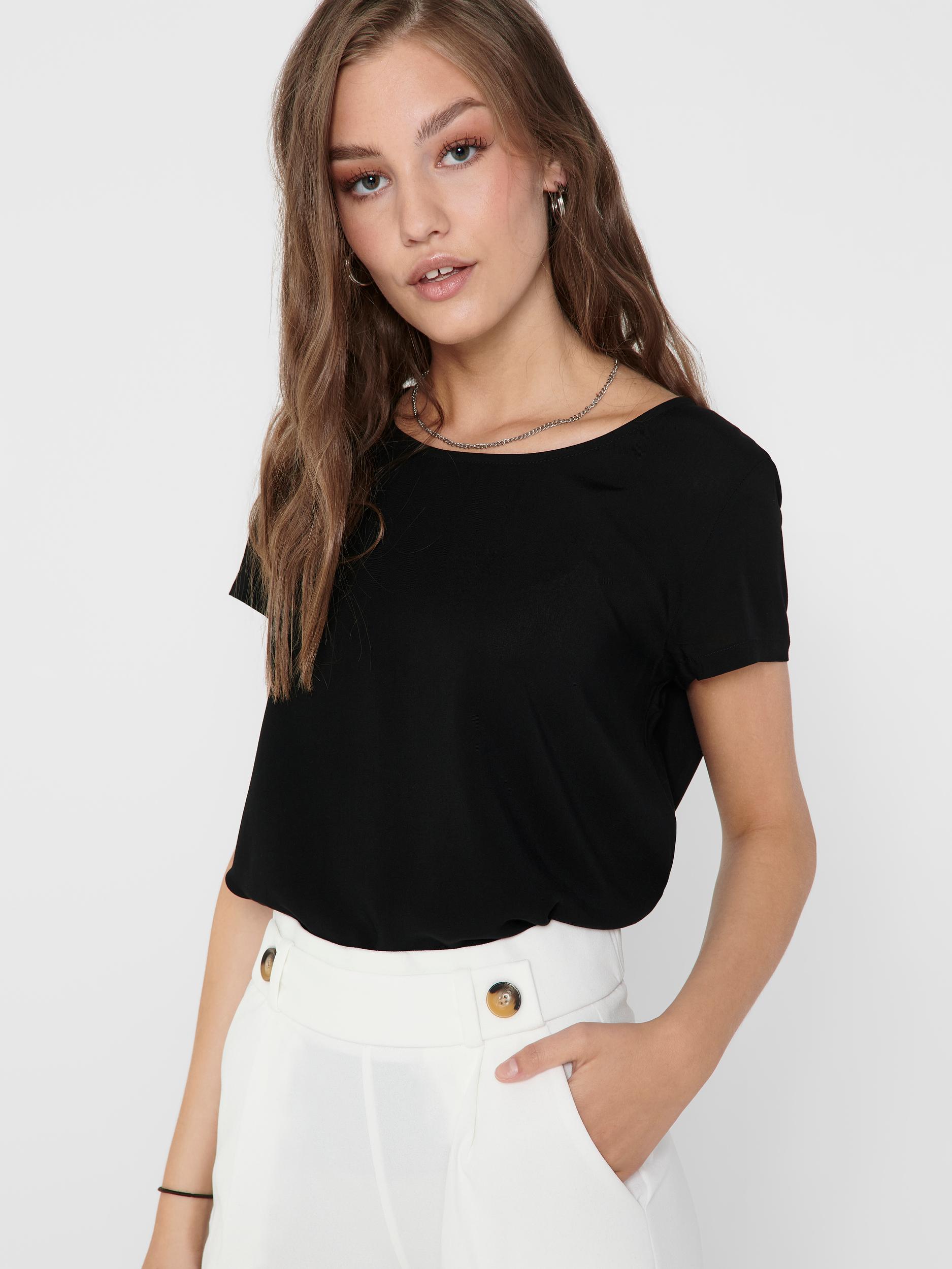 ONLFIRST ONE LIFE SS SOLID TOP NOOS WVN