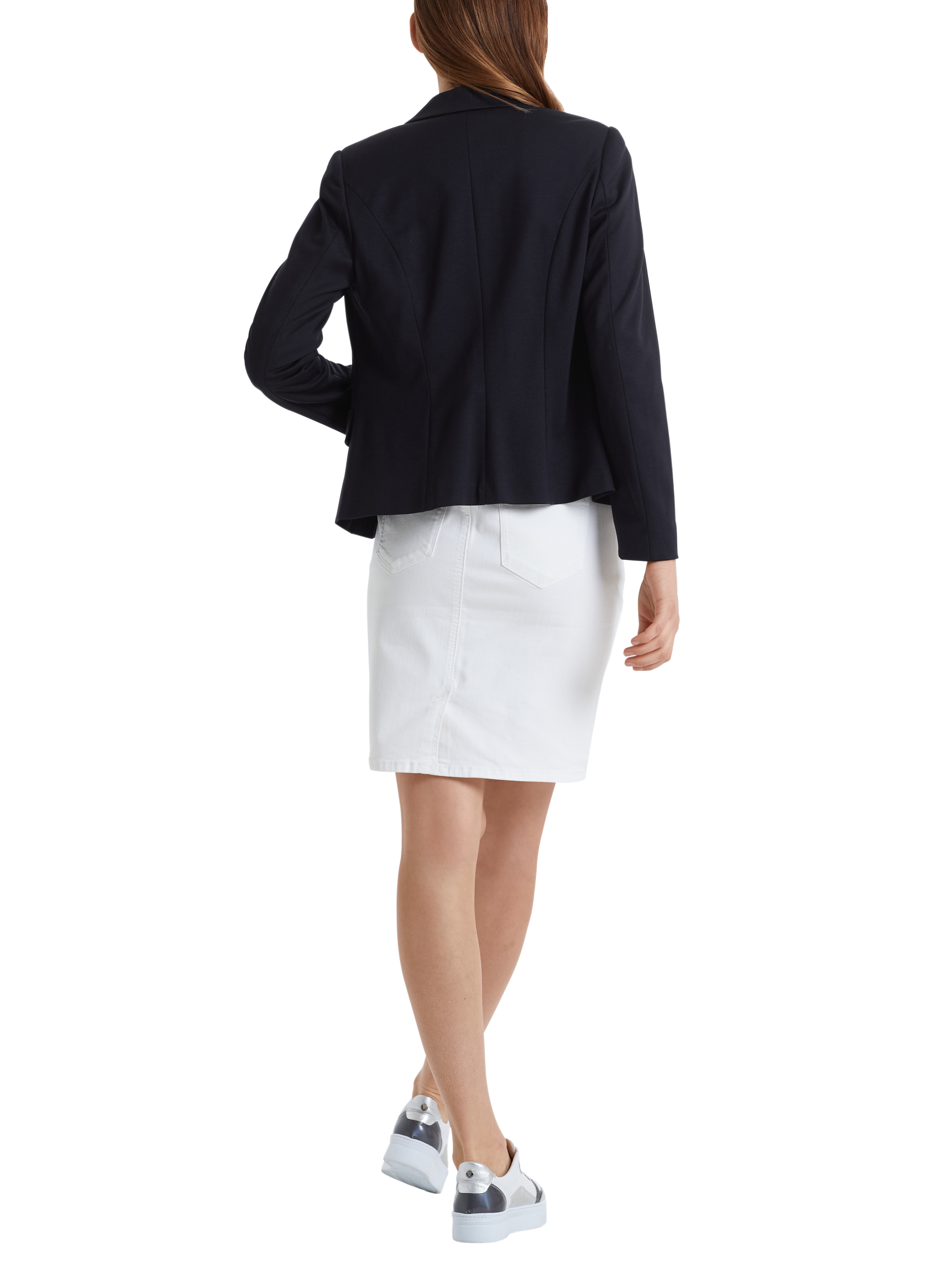 Leichter Blazer aus feinem Jersey
