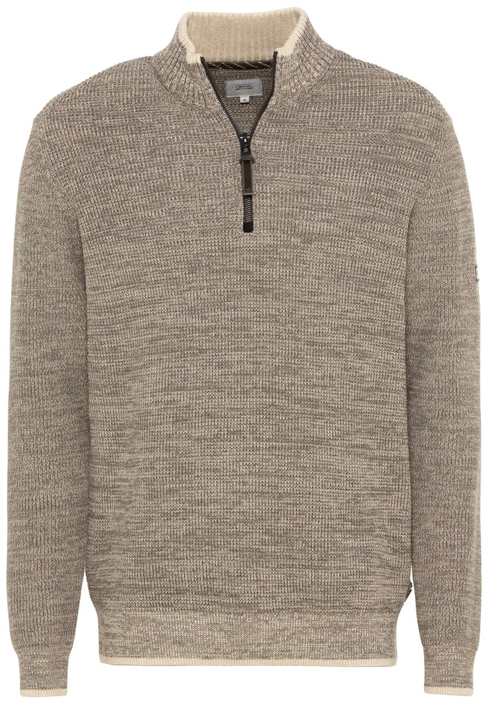 Troyer Pullover aus Baumwoll-Mix