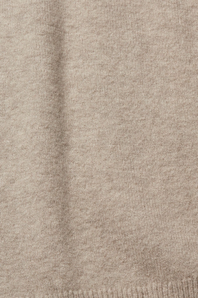 Mit Wolle: Cardigan mit V-Ausschnitt