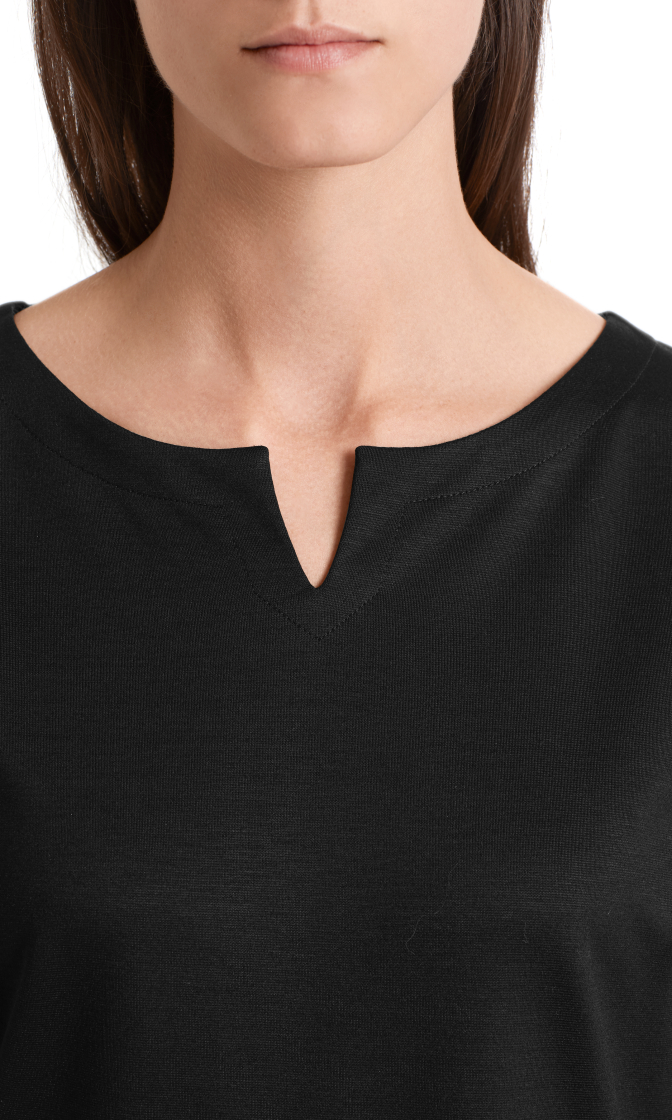 Feminines Kleid aus Viskosemix