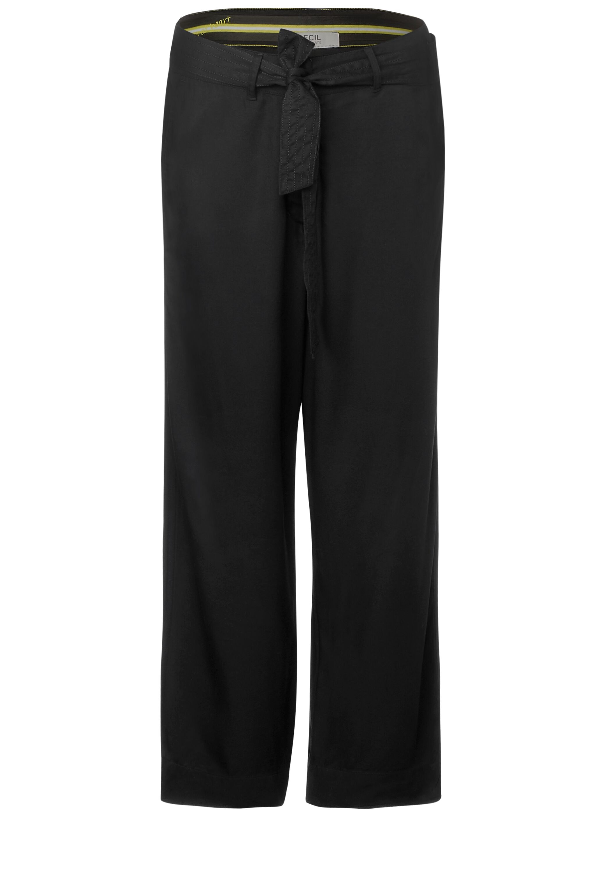 Wide Leg Hose in Unifarbe
