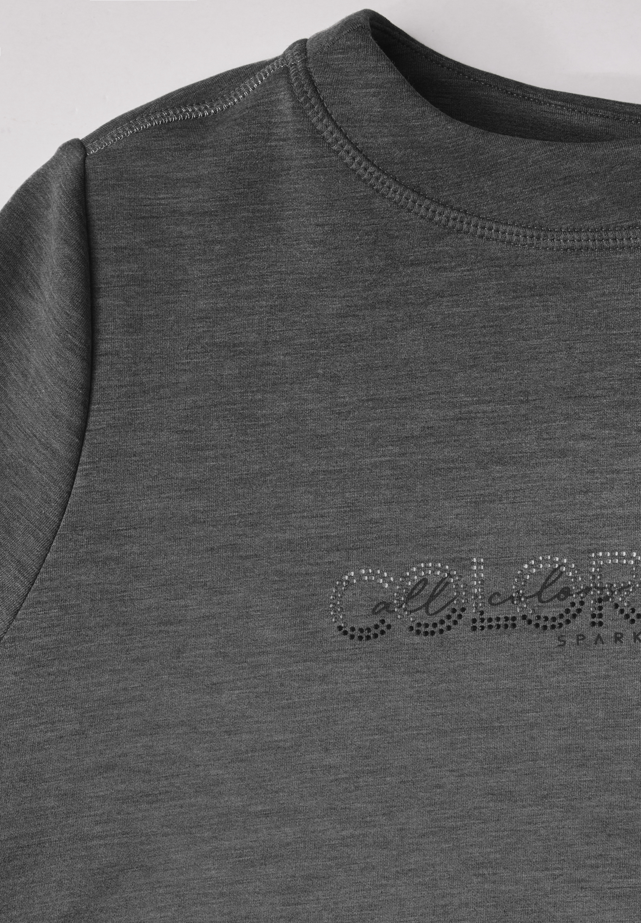 Silk-Look Sweater mit Print