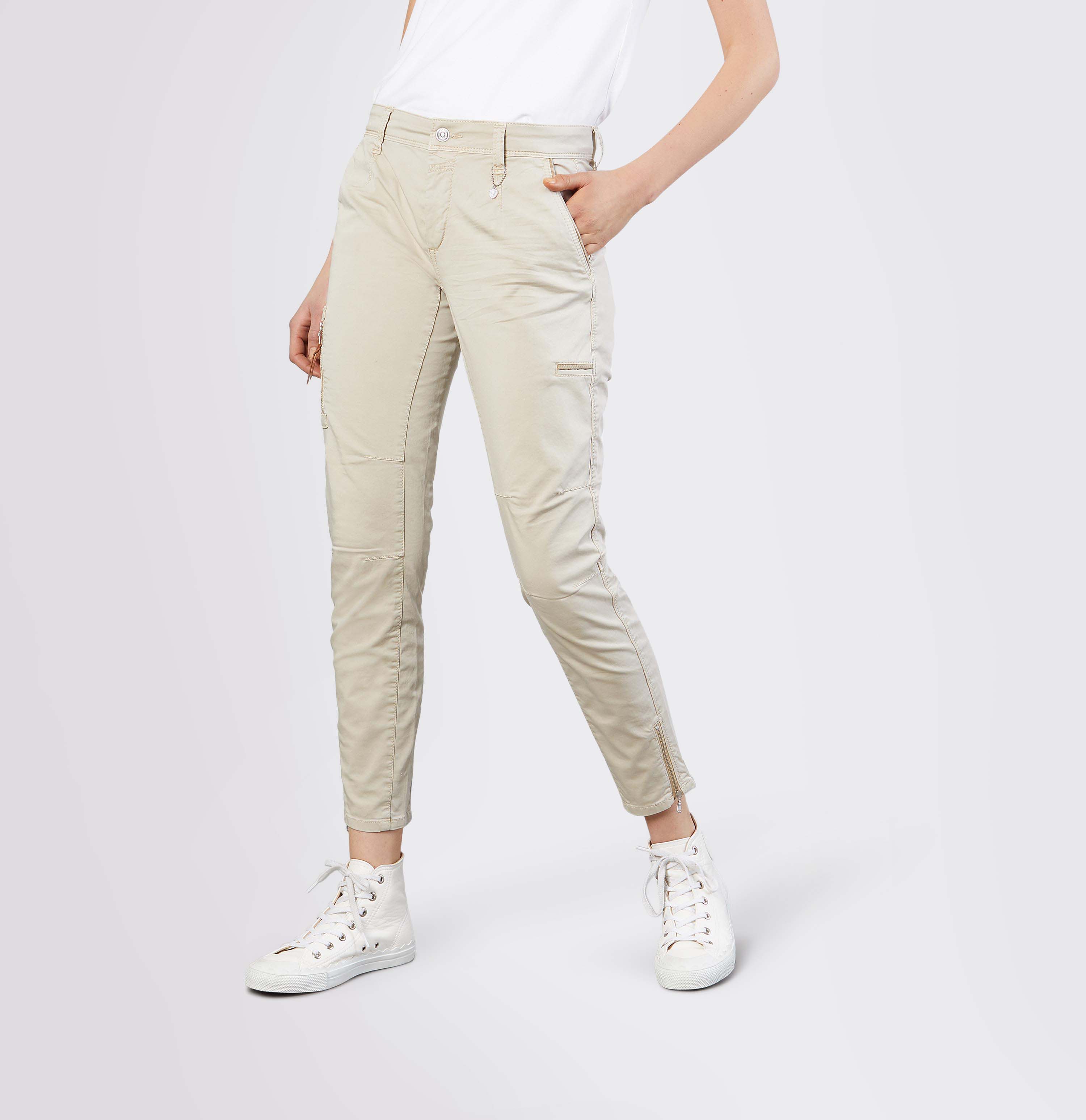 MAC JEANS - RICH cargo cotton, Rich cotton