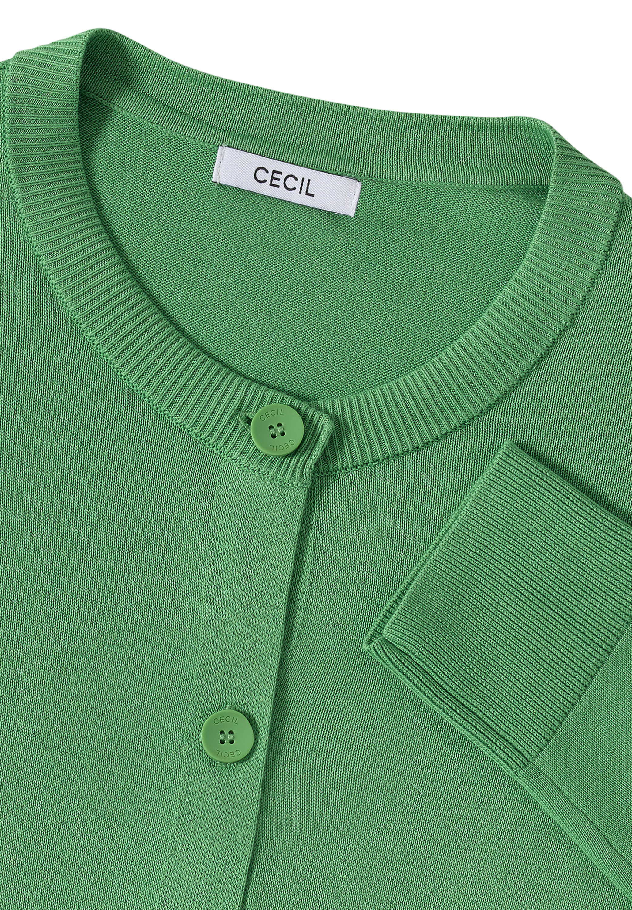 Strickjacke mit Knopfleiste