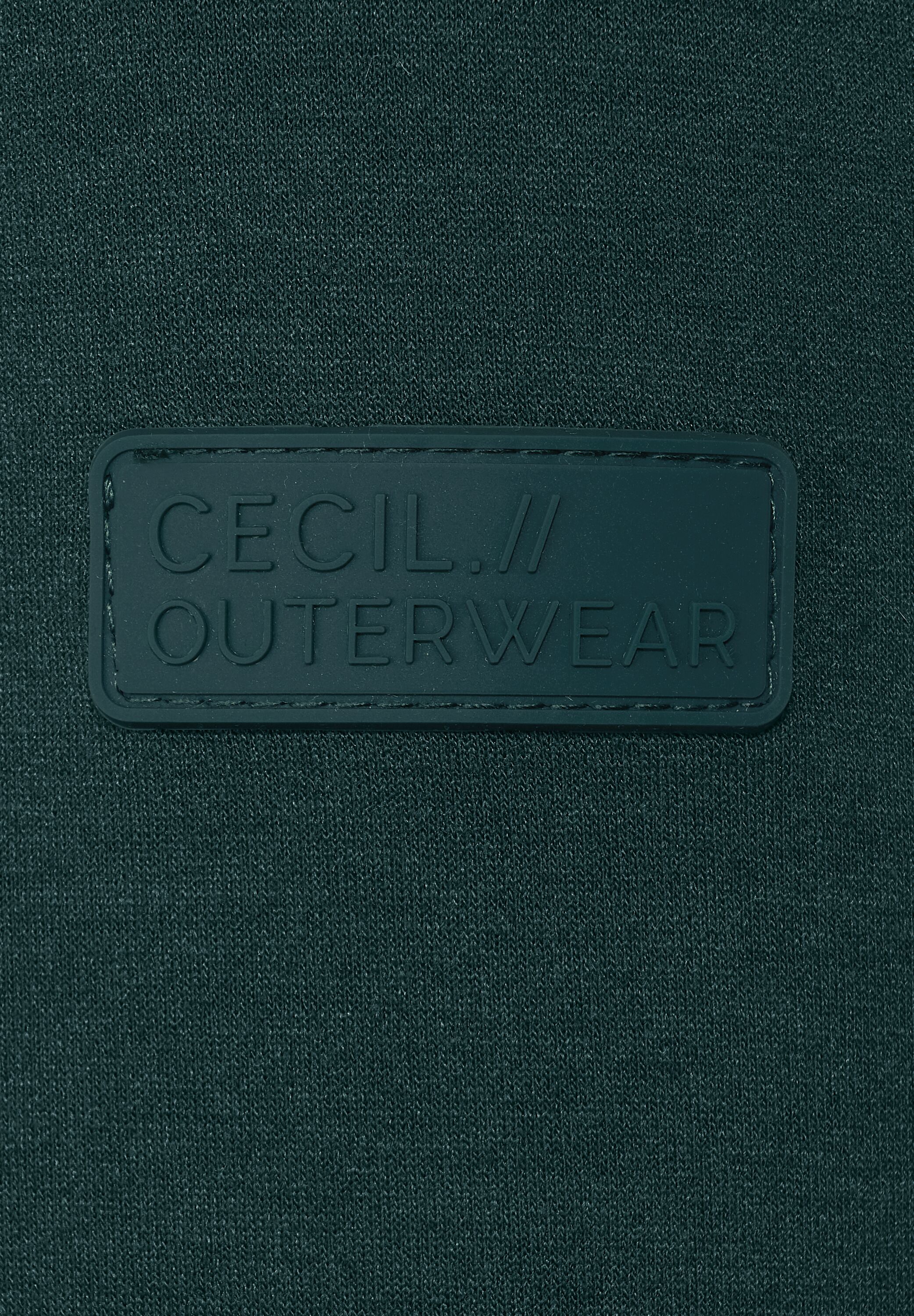 Scubajacke im Materialmix