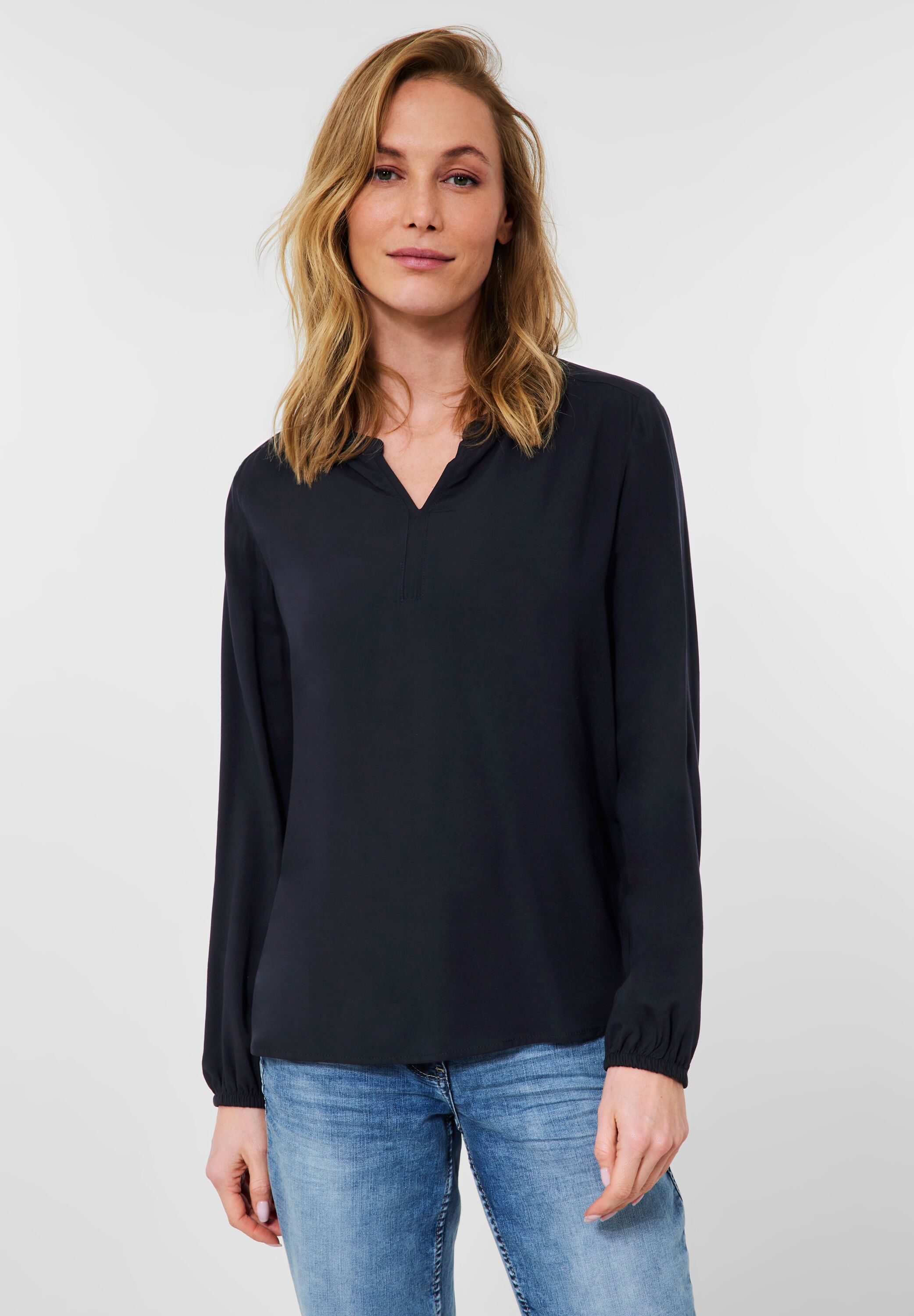 Bluse in Viskose