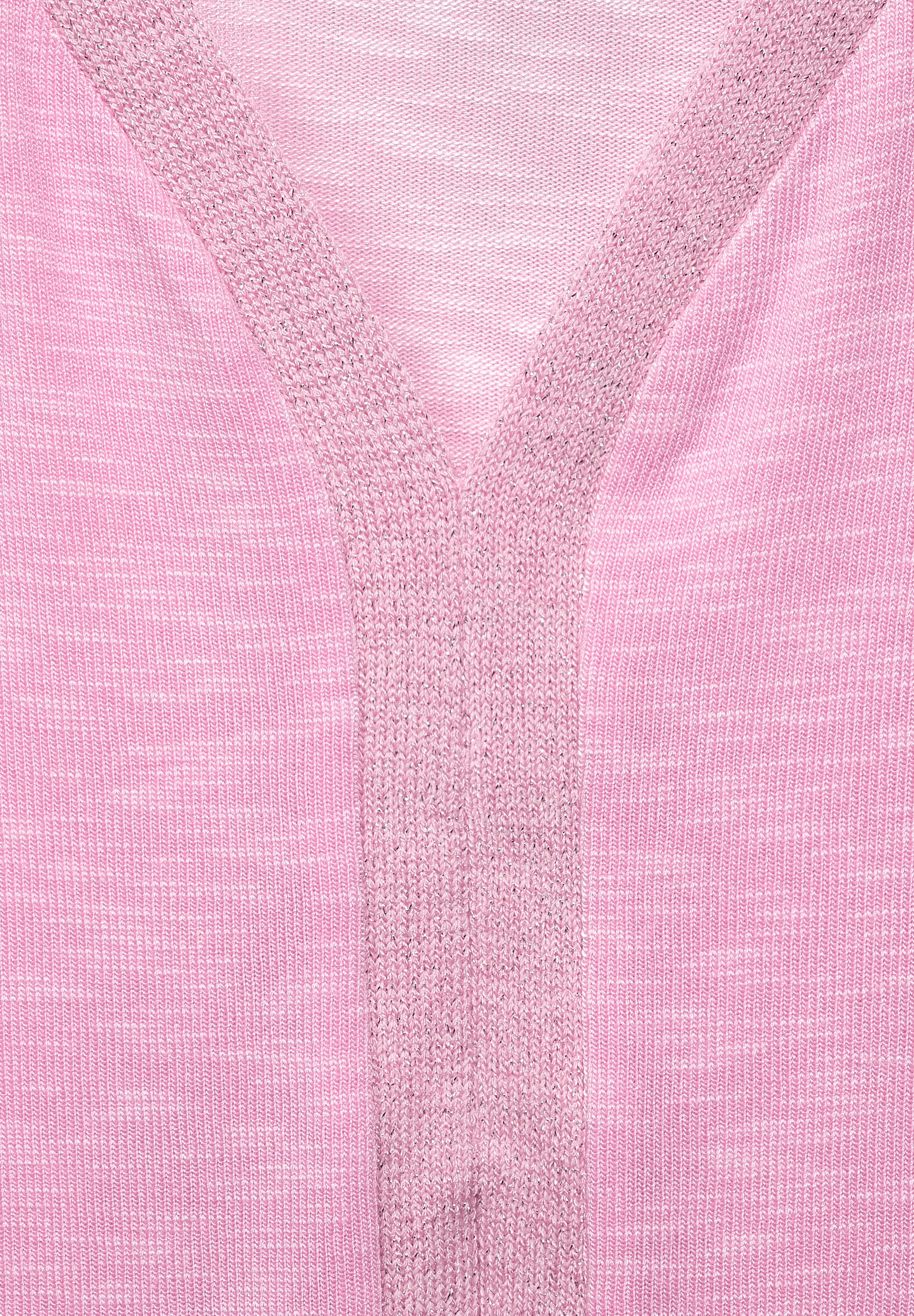 T-Shirt mit Schimmerdetails