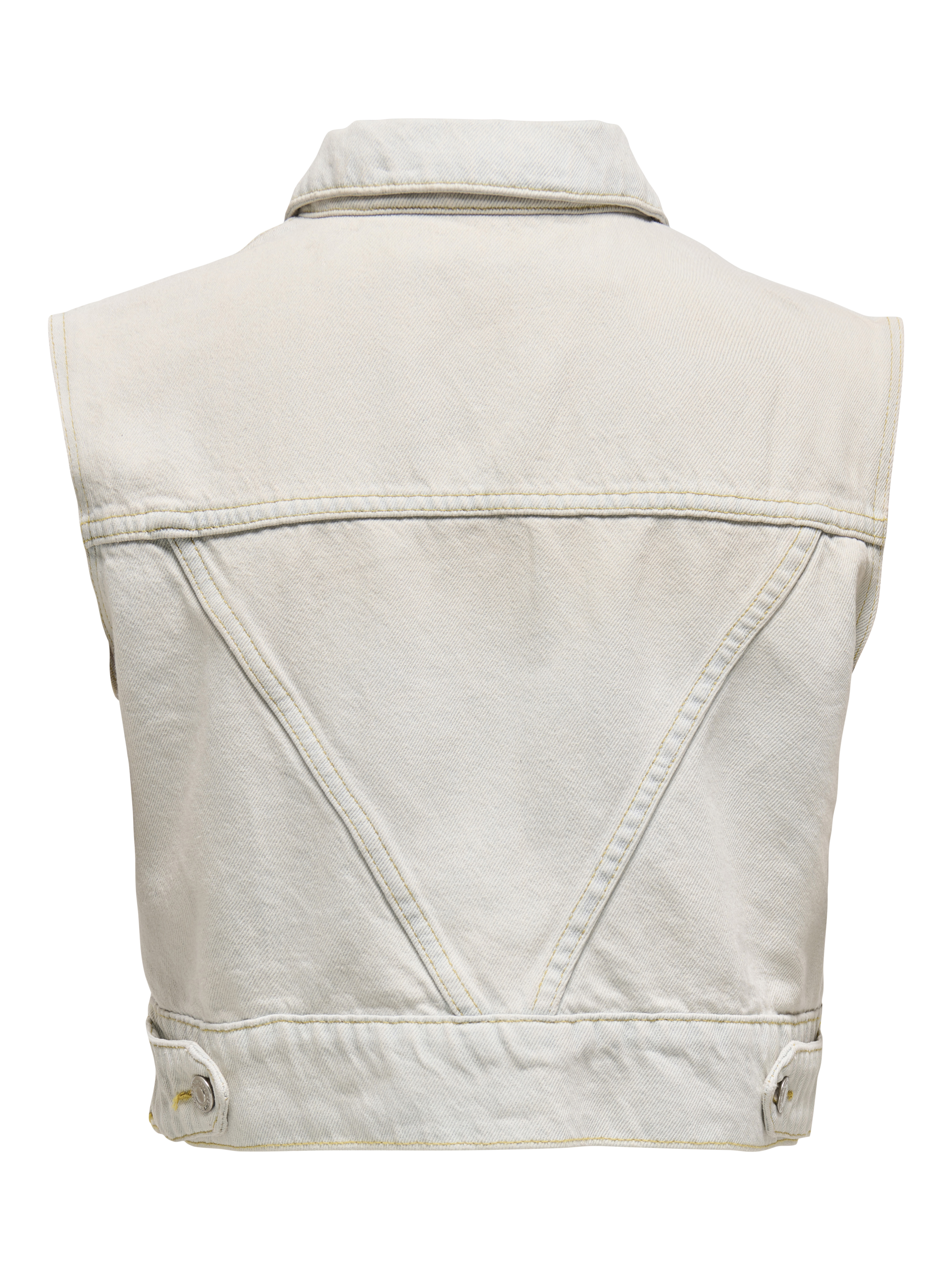 ONLBEVERLY VEST TINT BLEACH DNM RED TAI
