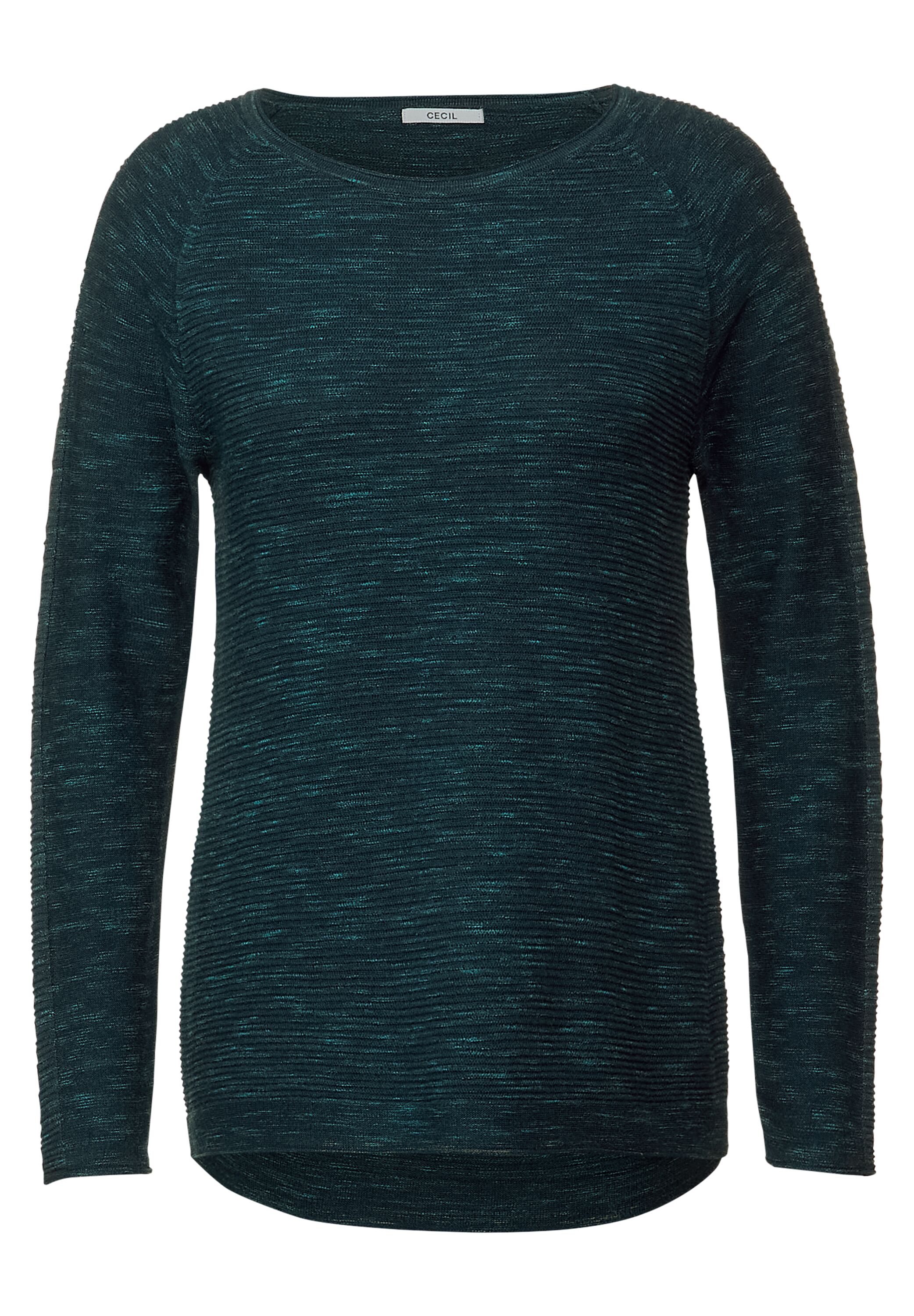Pullover in Melange Optik
