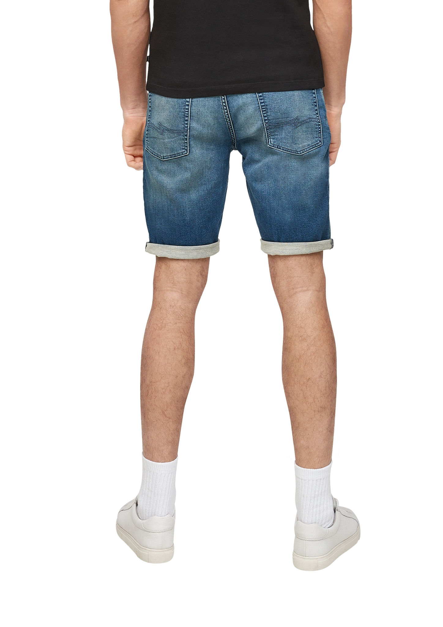 Denim-Bermuda