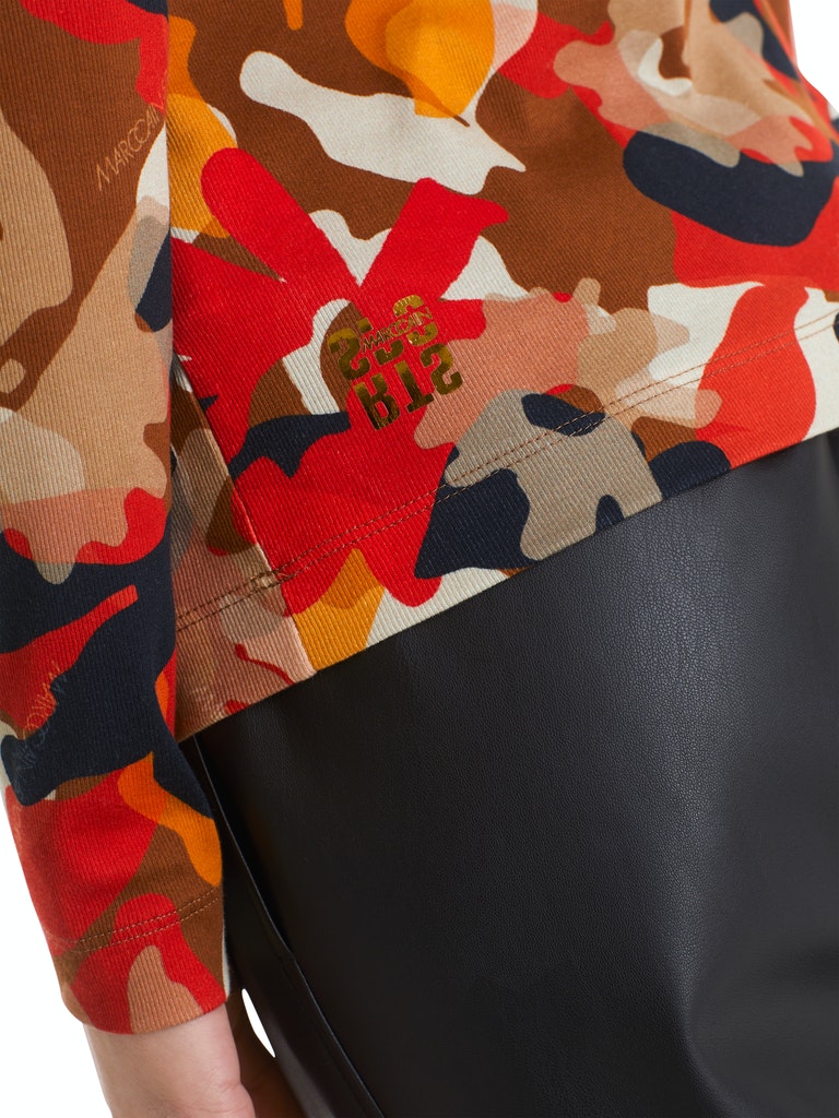 Shirt mit Camouflage-Print