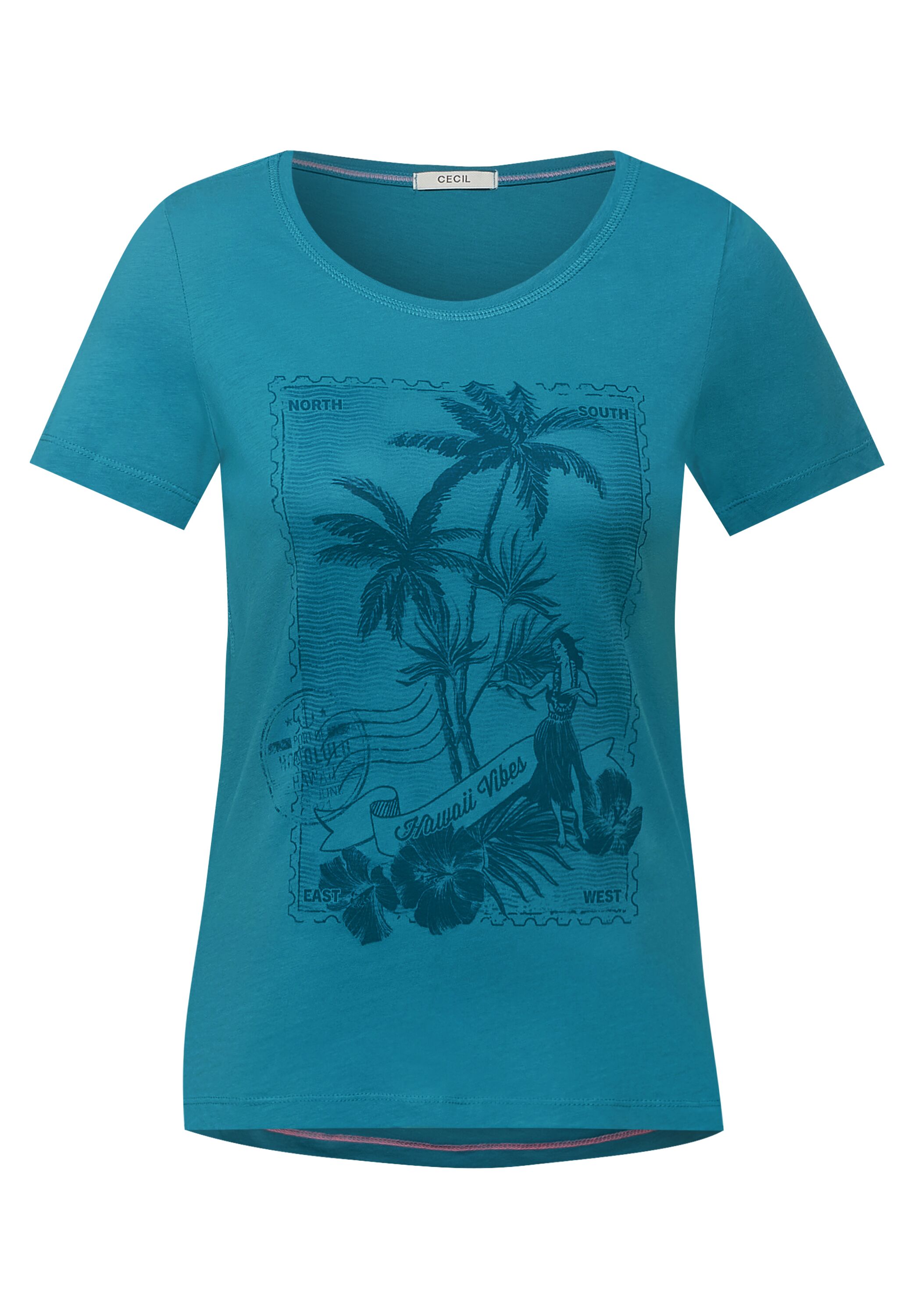 T-Shirt mit Partprint