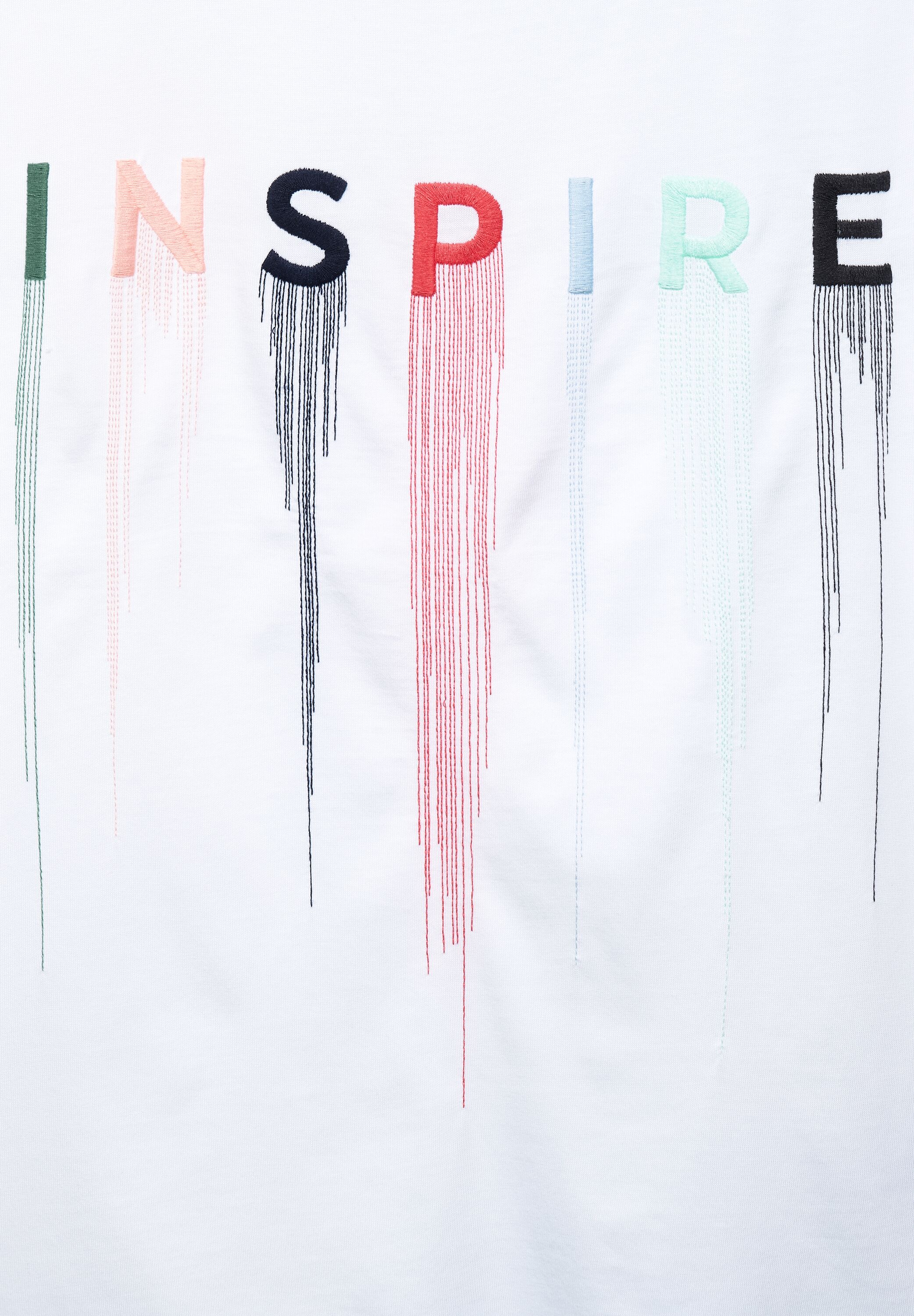 T-Shirt mit Stickerei