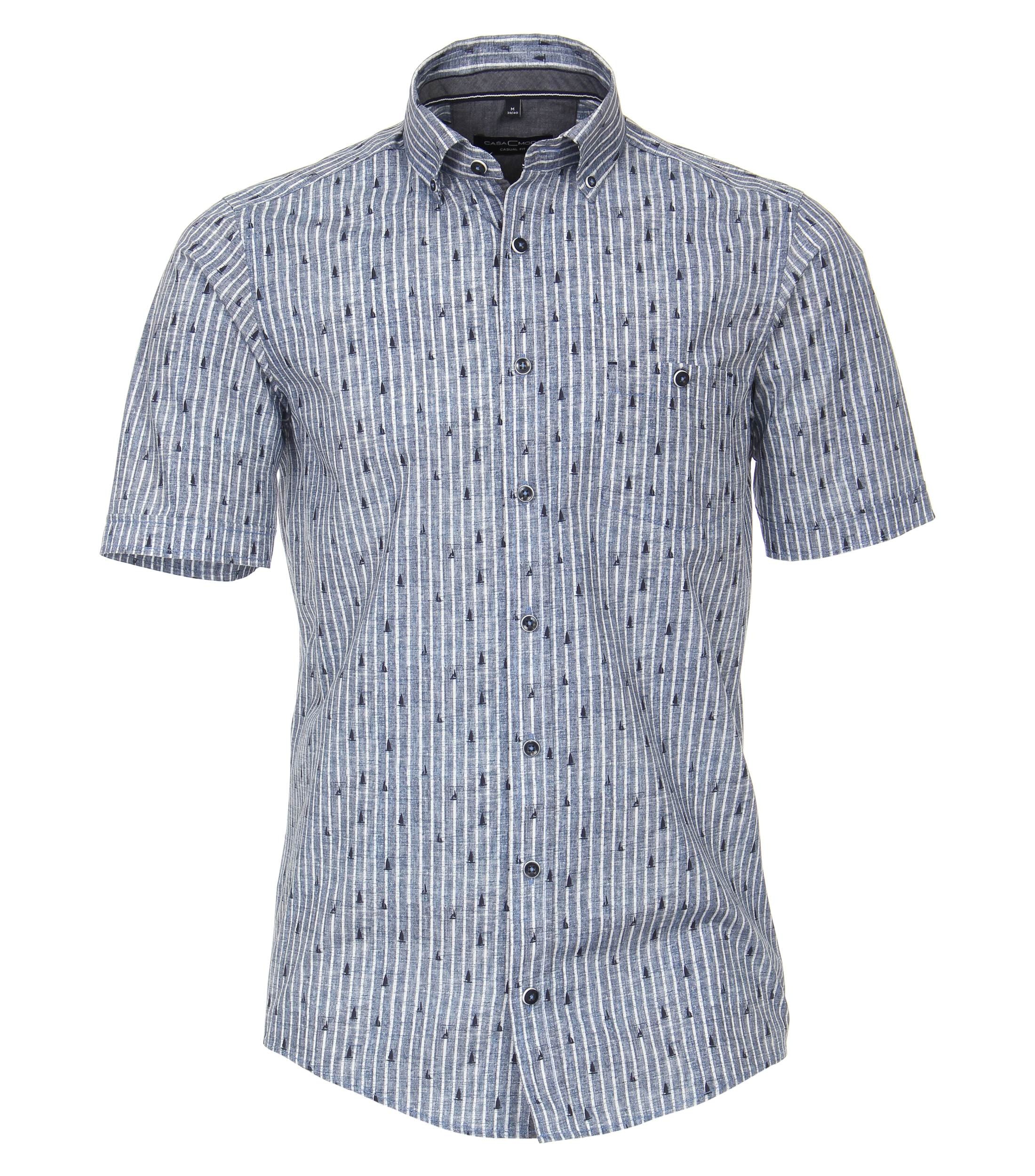 Druck Hemd Halbarm Print