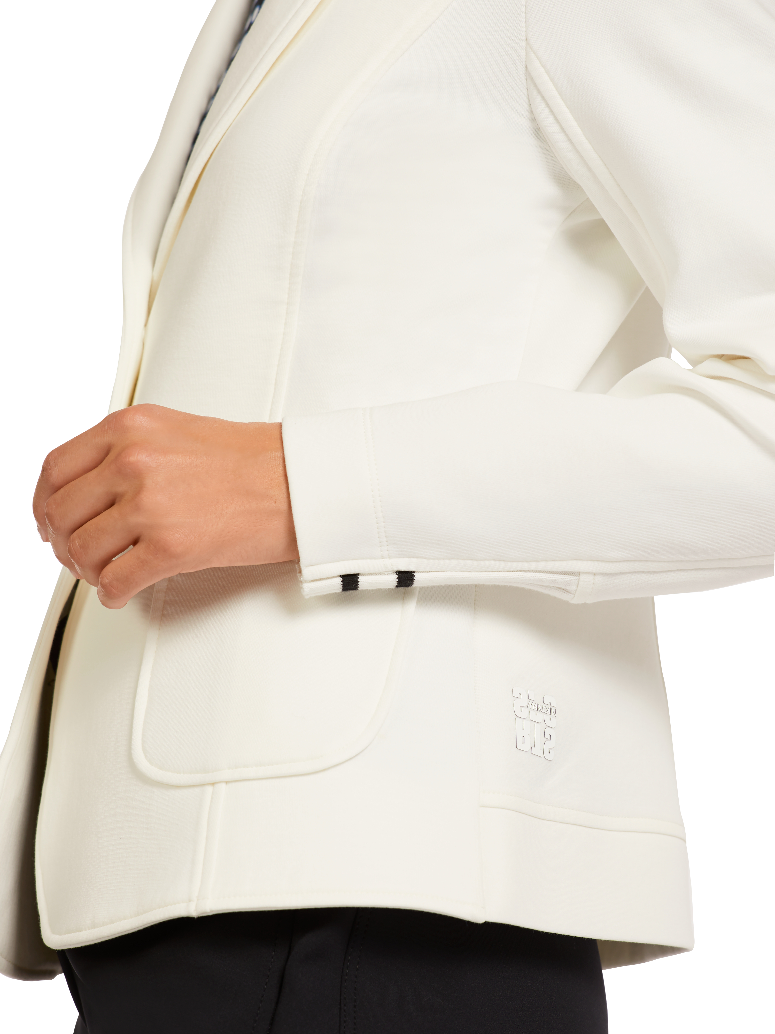 Sportlicher Blazer aus Baumwollstretch