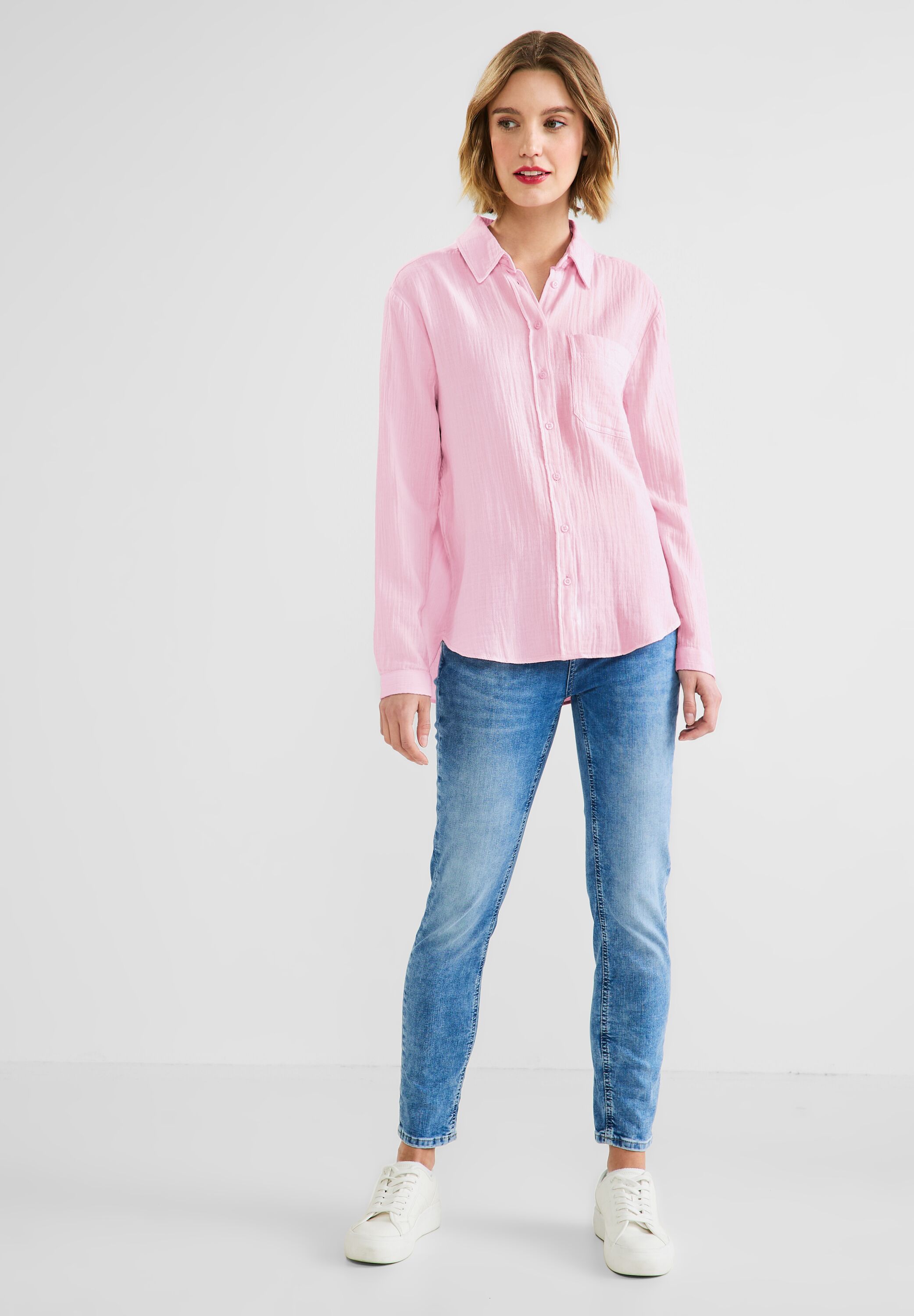 Musselin Bluse