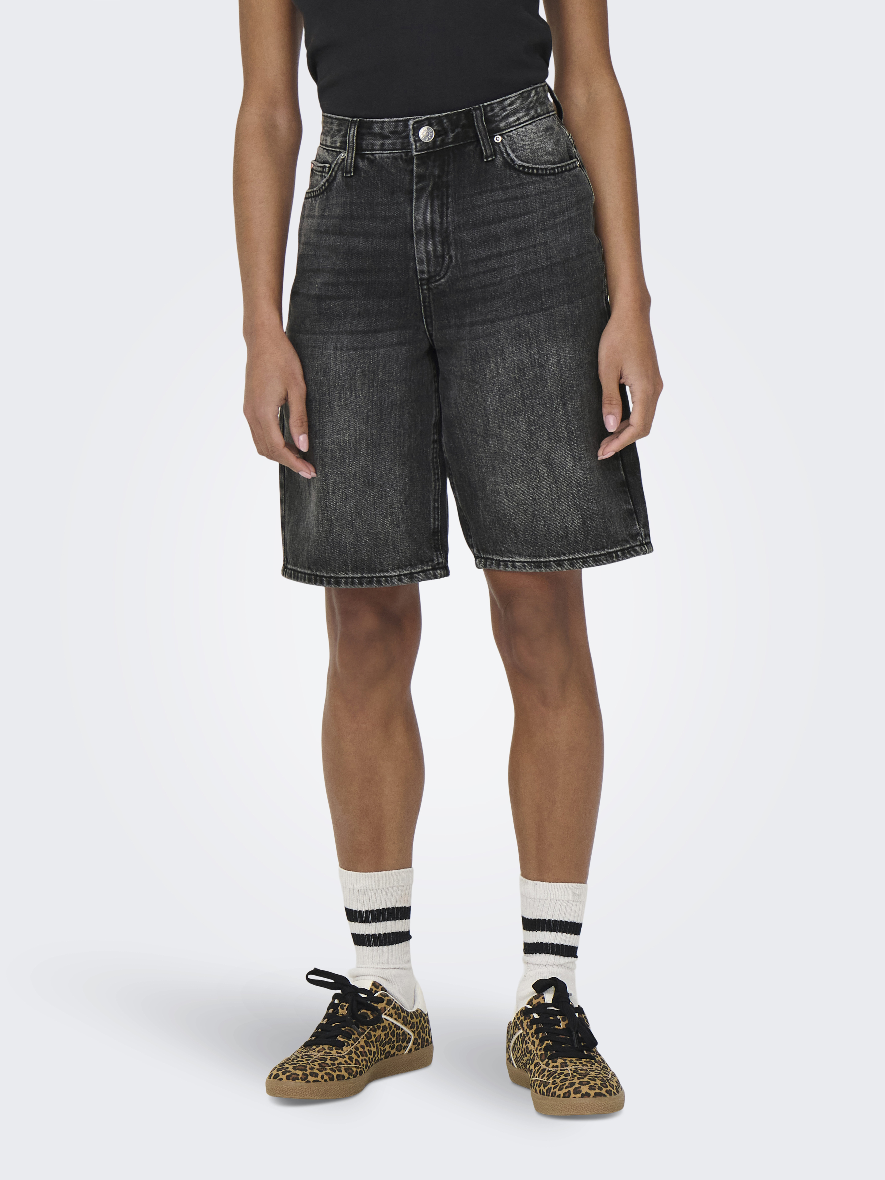 ONLSONNY HW WIDE DNM SHORTS NOOS