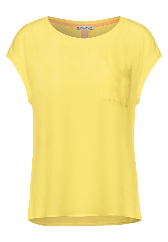 T-Shirt mit Brusttasche