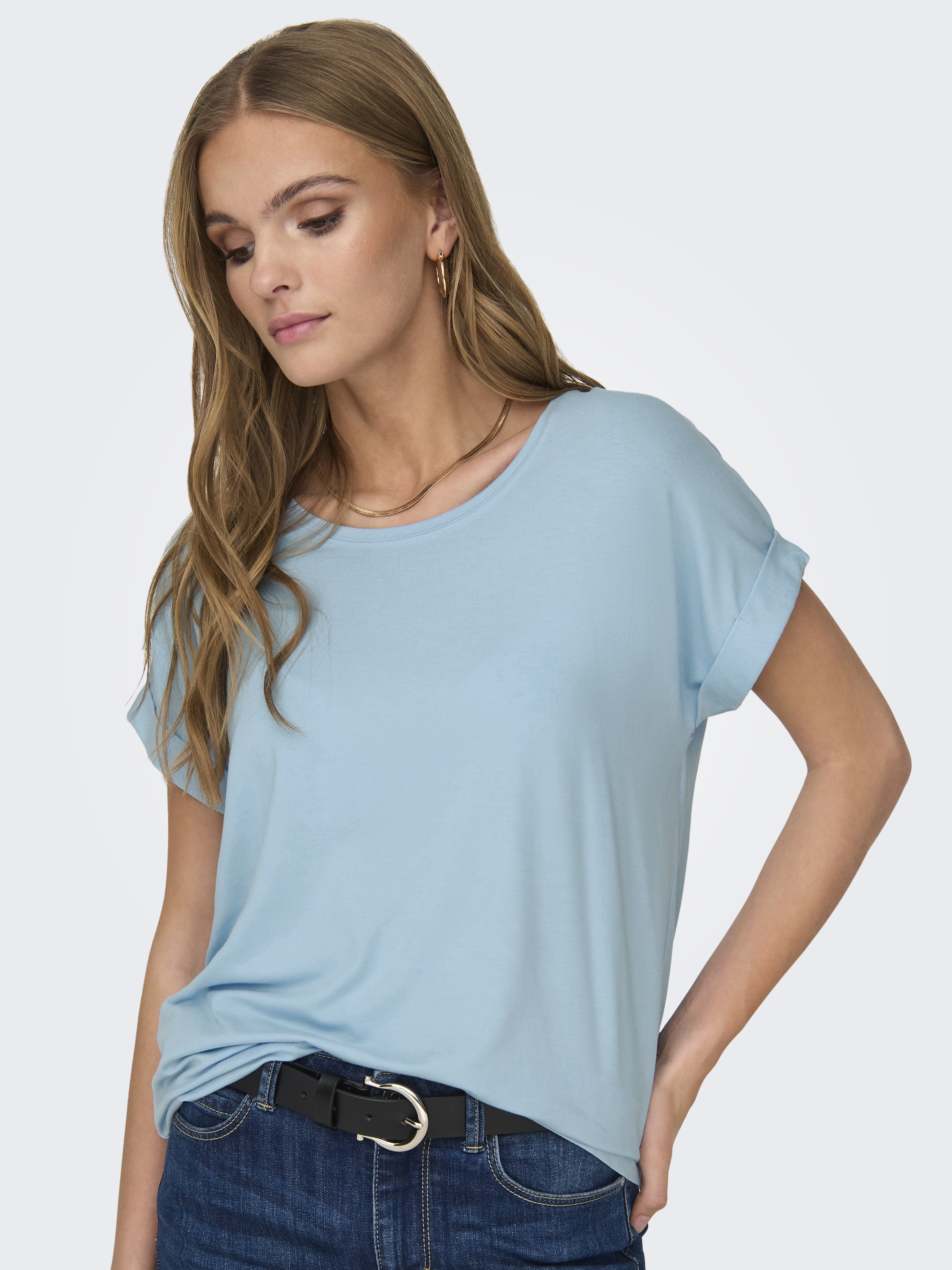 ONLMOSTER S/S O-NECK TOP NOOS JRS