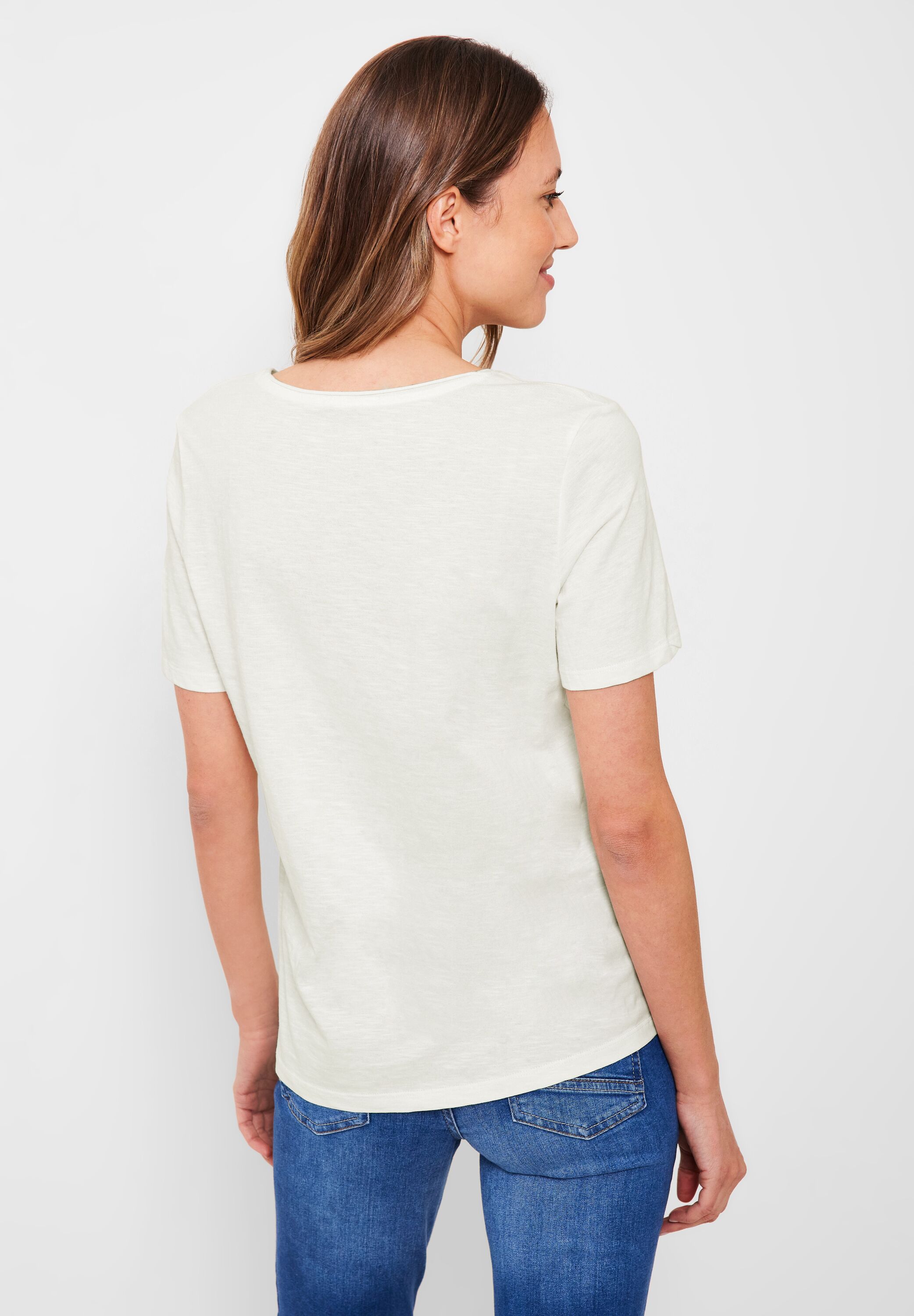 Basic T-Shirt in Unifarbe