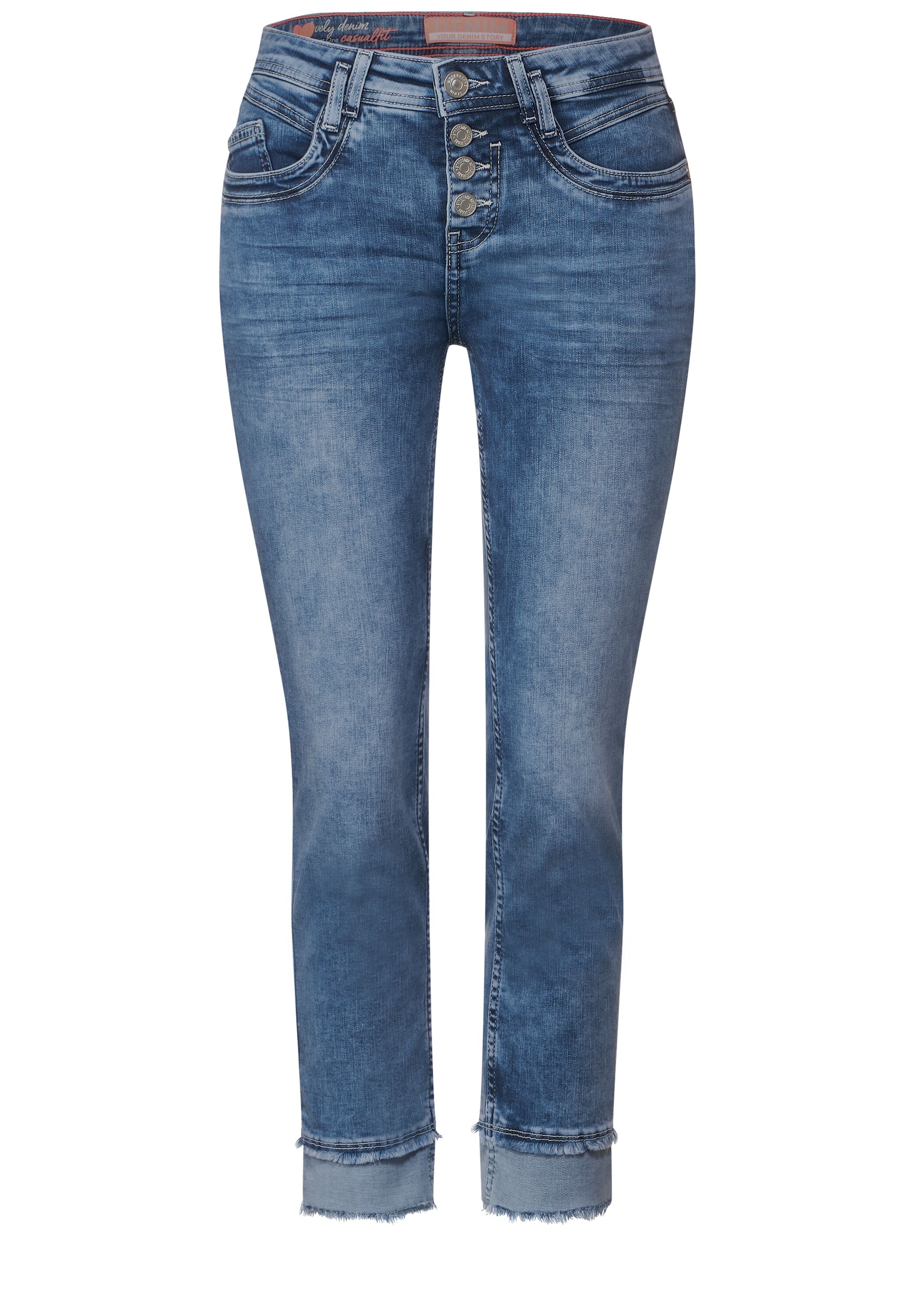 Casual Fit Jeans in 7/8