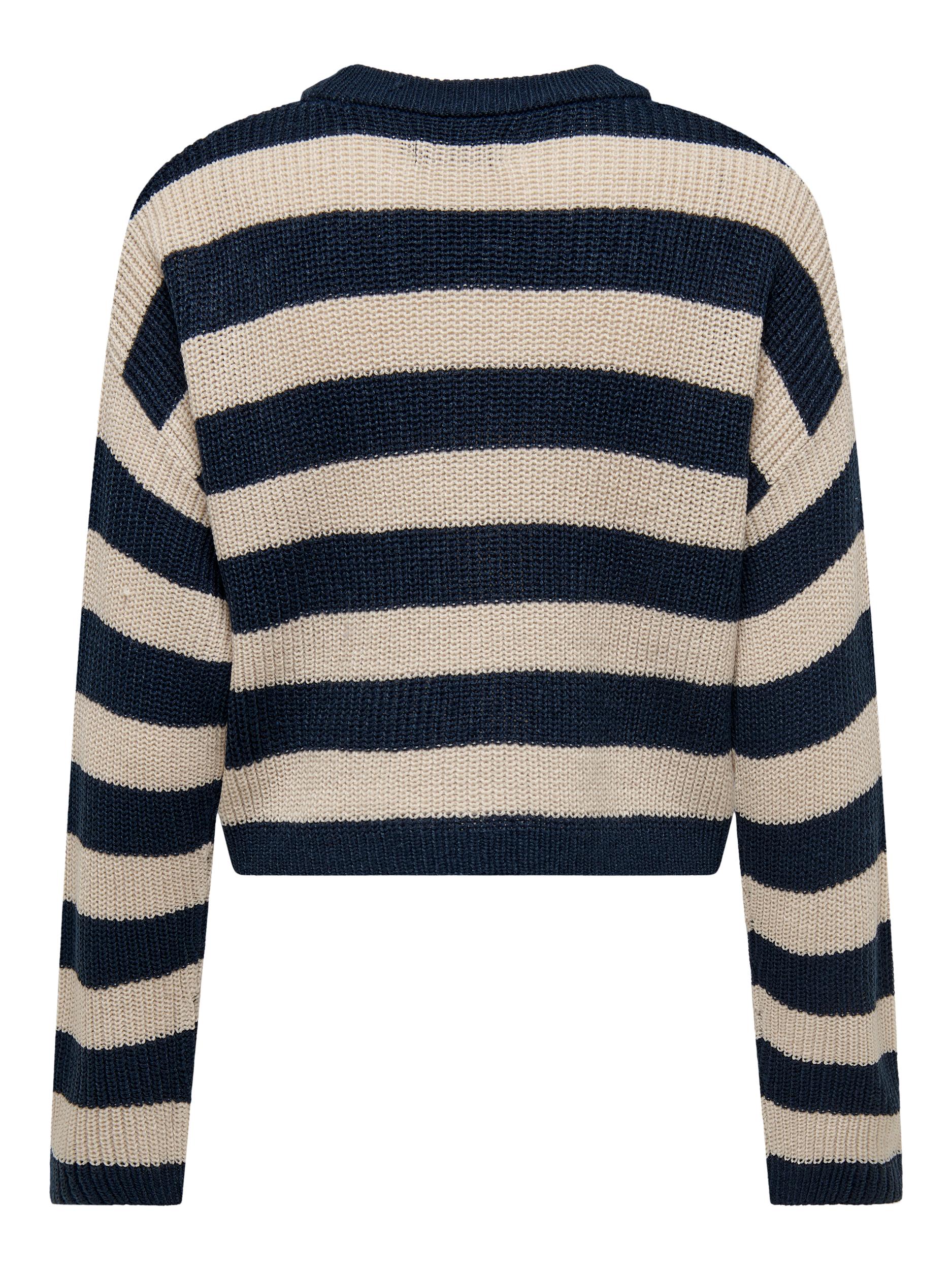 ONLMALAVI L/S CROPPED PULLOVER KNT NOOS