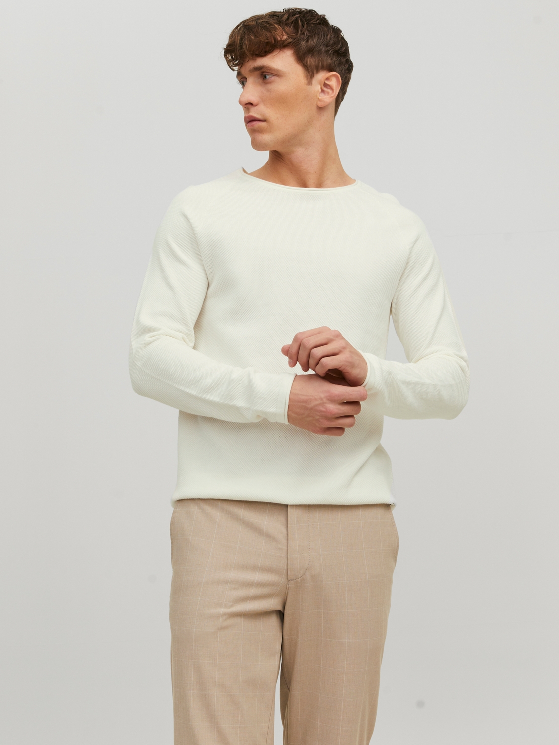 JJEHILL KNIT CREW NECK NOOS