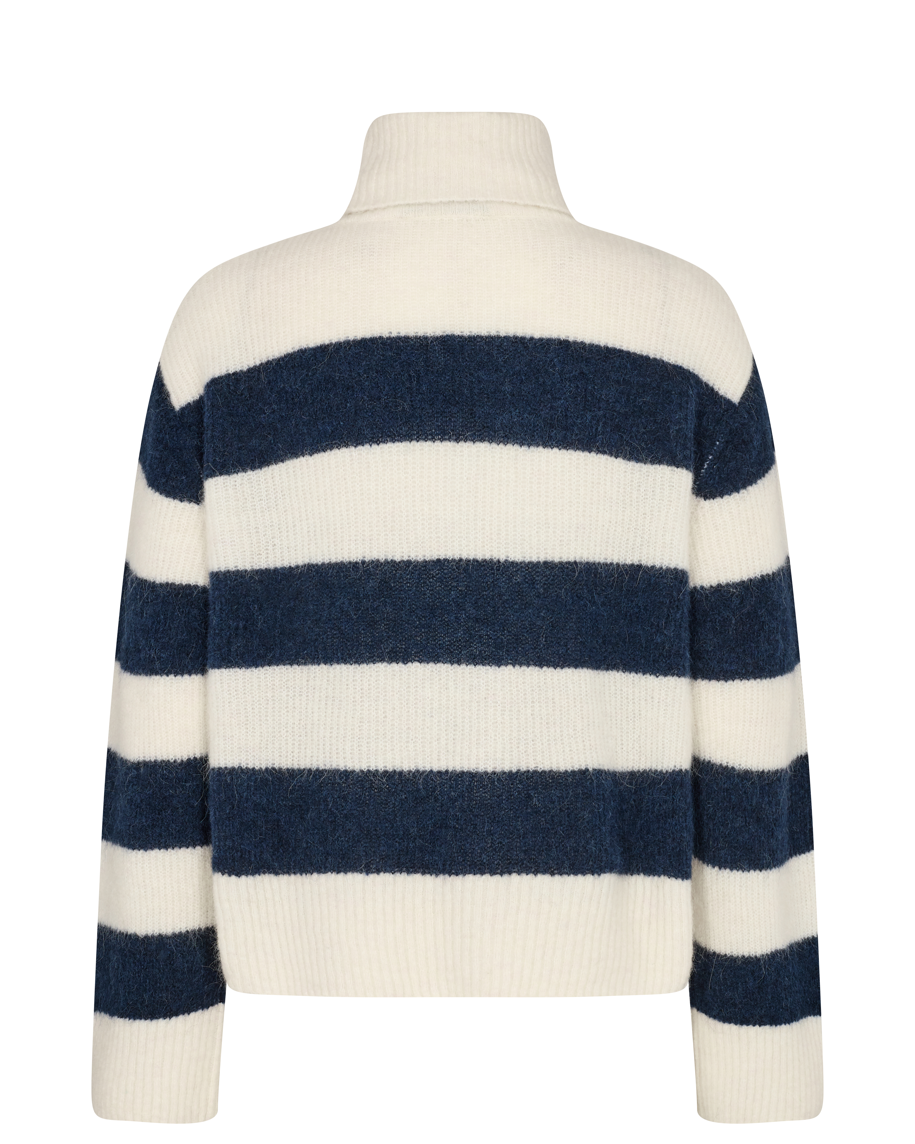 MMAidy Thora Stripe Rollneck Knit