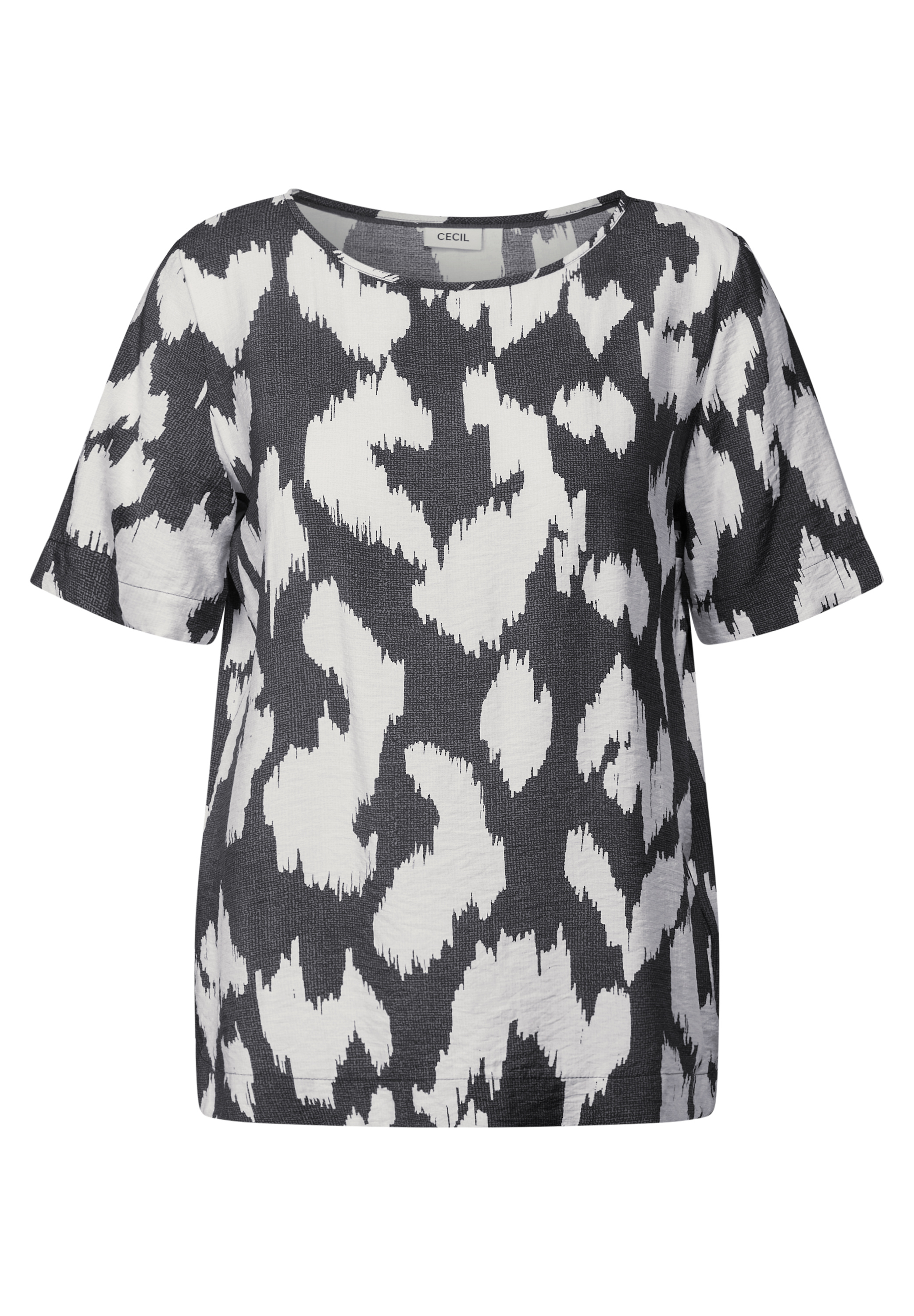 Gemusterte Bluse