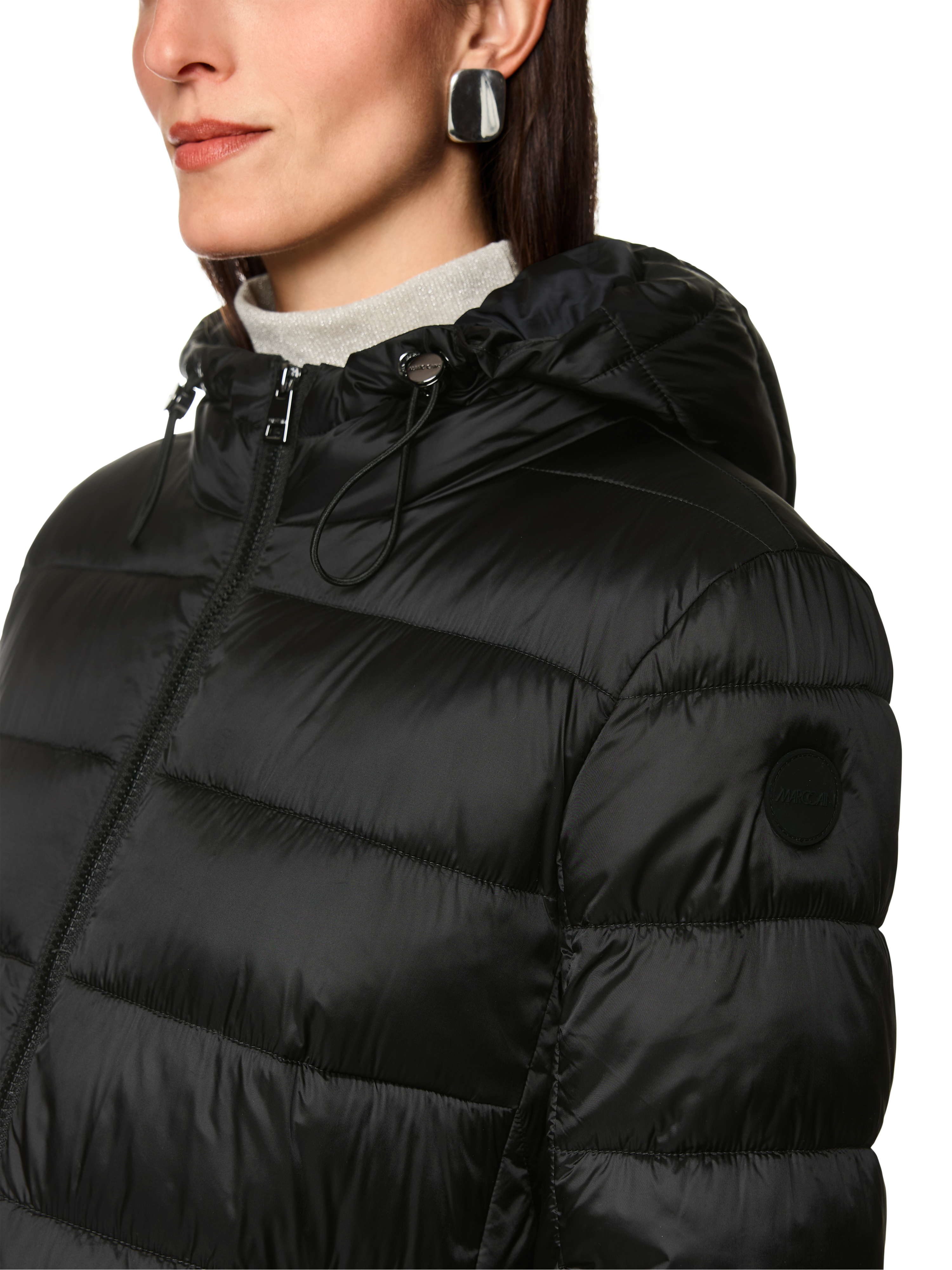 Gesteppter Mantel "Rethink Together"