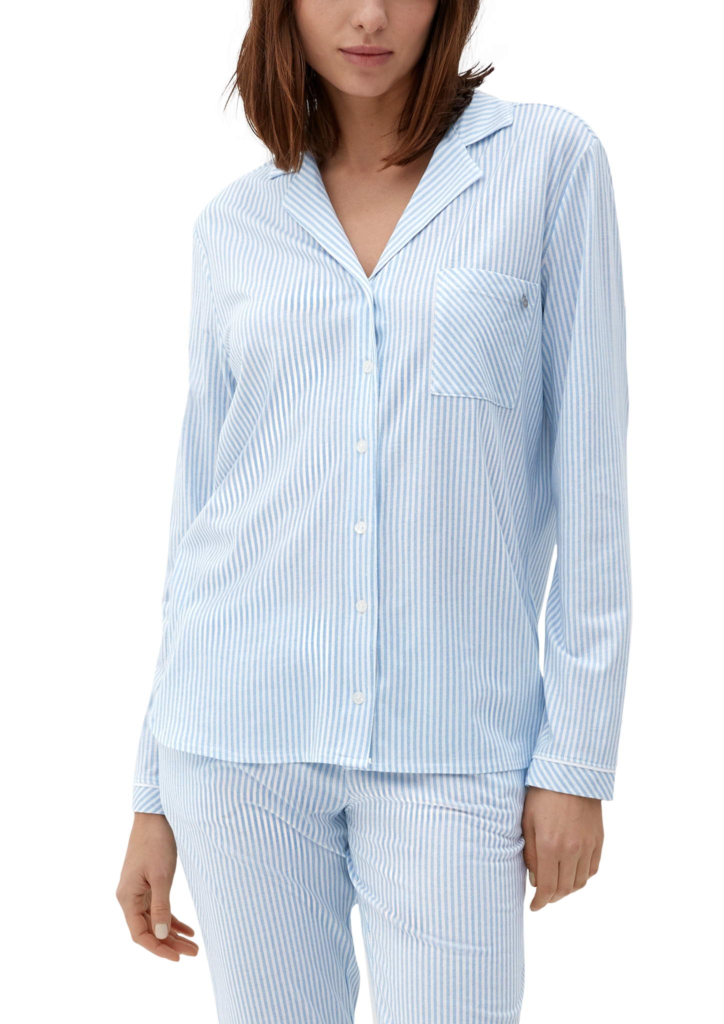 s.O summer stripes button longshirt