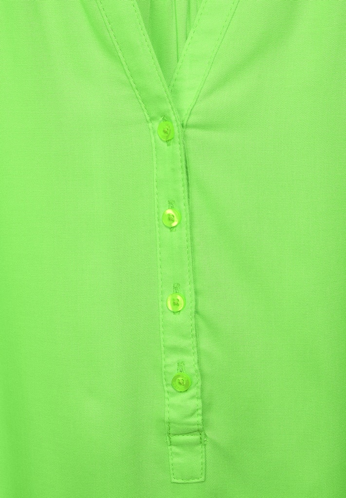 Bluse in Unifarbe