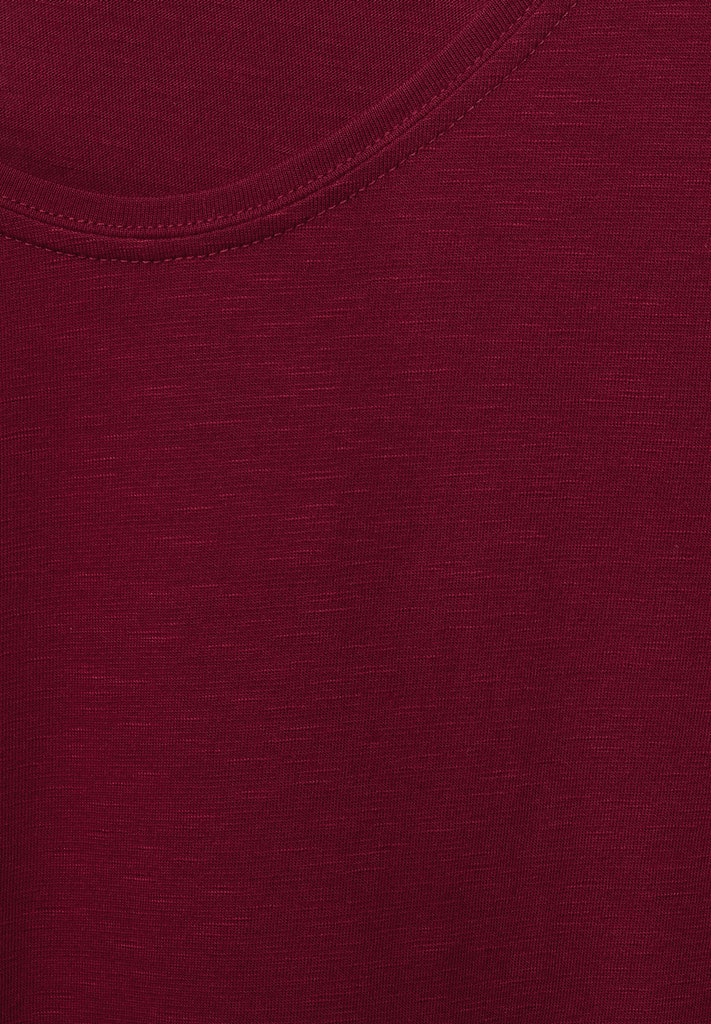 T-Shirt in Unifarbe