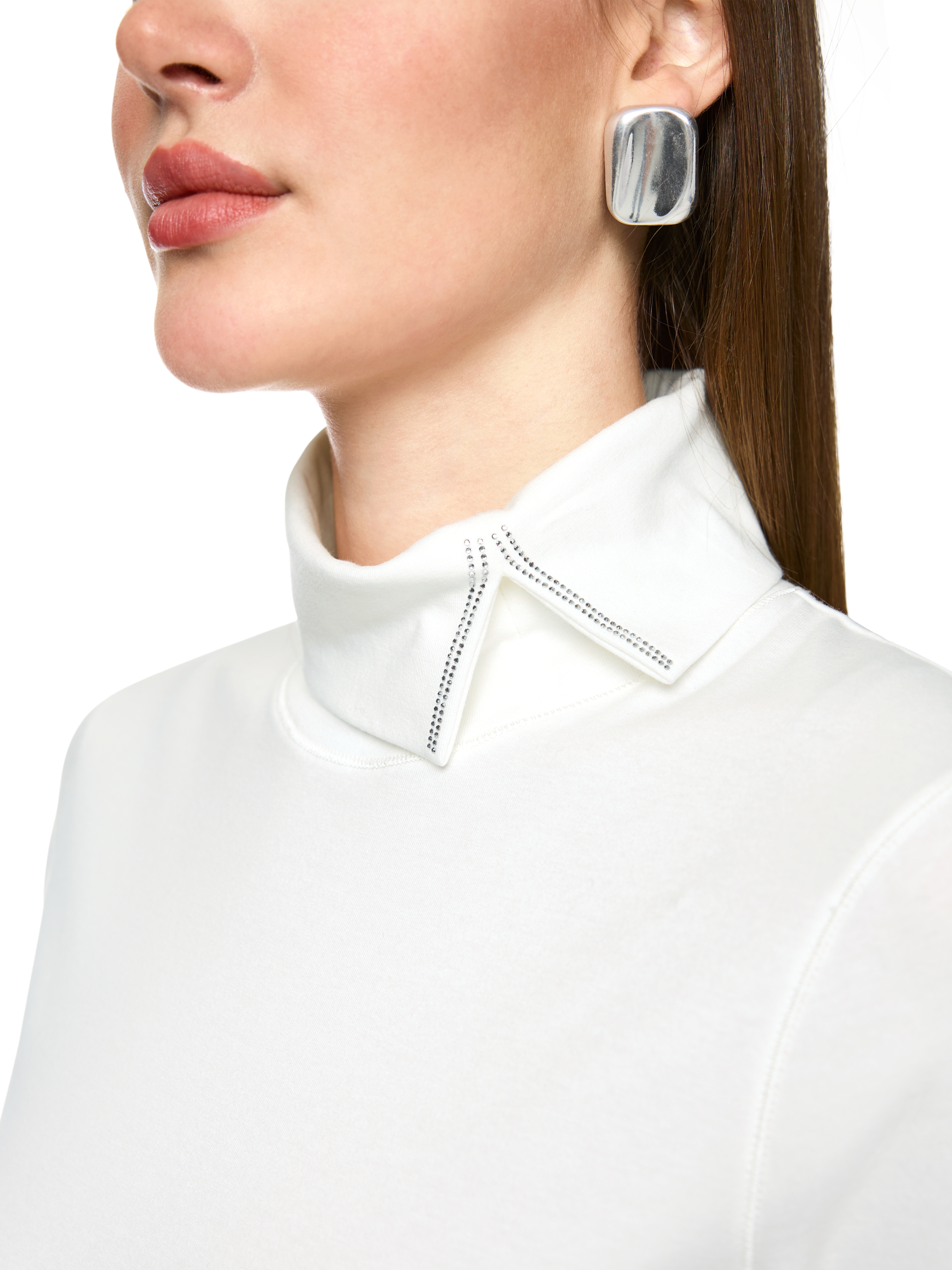 T-Shirt mit Rollkragen