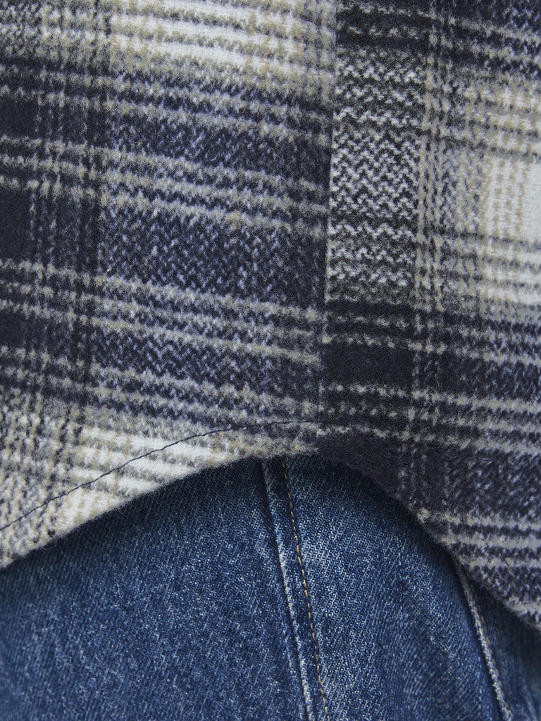 JOROLLIE CHECK SHIRT JACKET LS LN