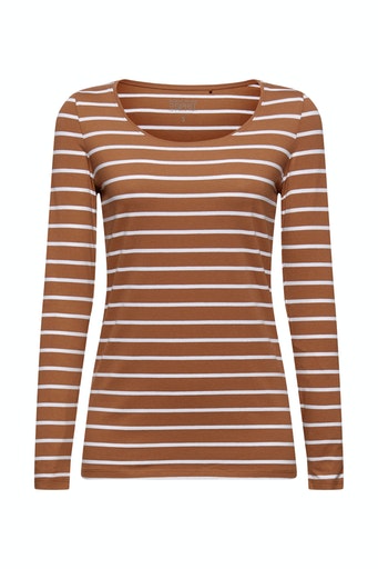 Gestreiftes Longsleeve aus Bio-Baumwolle