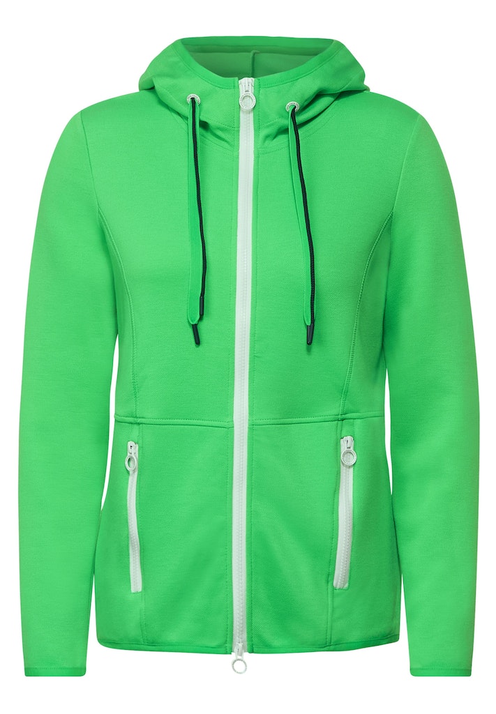 Sportliche Sweatjacke