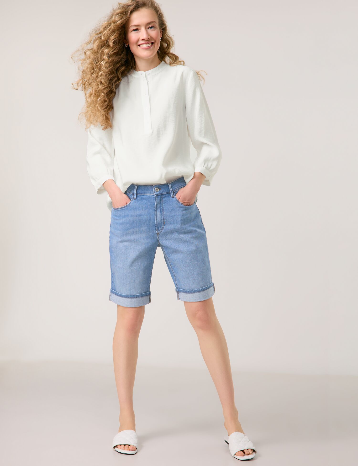 Stilvolle 3/4 Arm Bluse