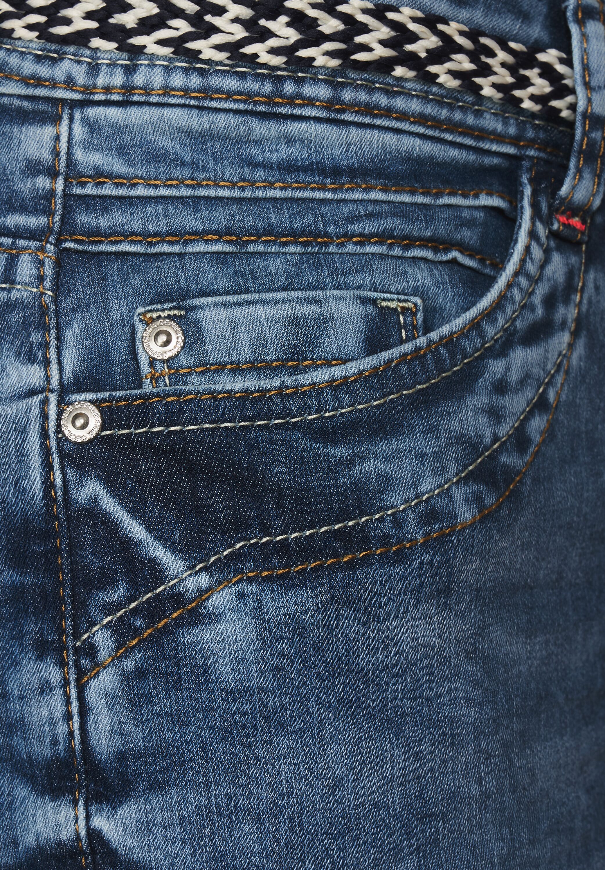 Loose Fit Jeans in 7/8-Länge
