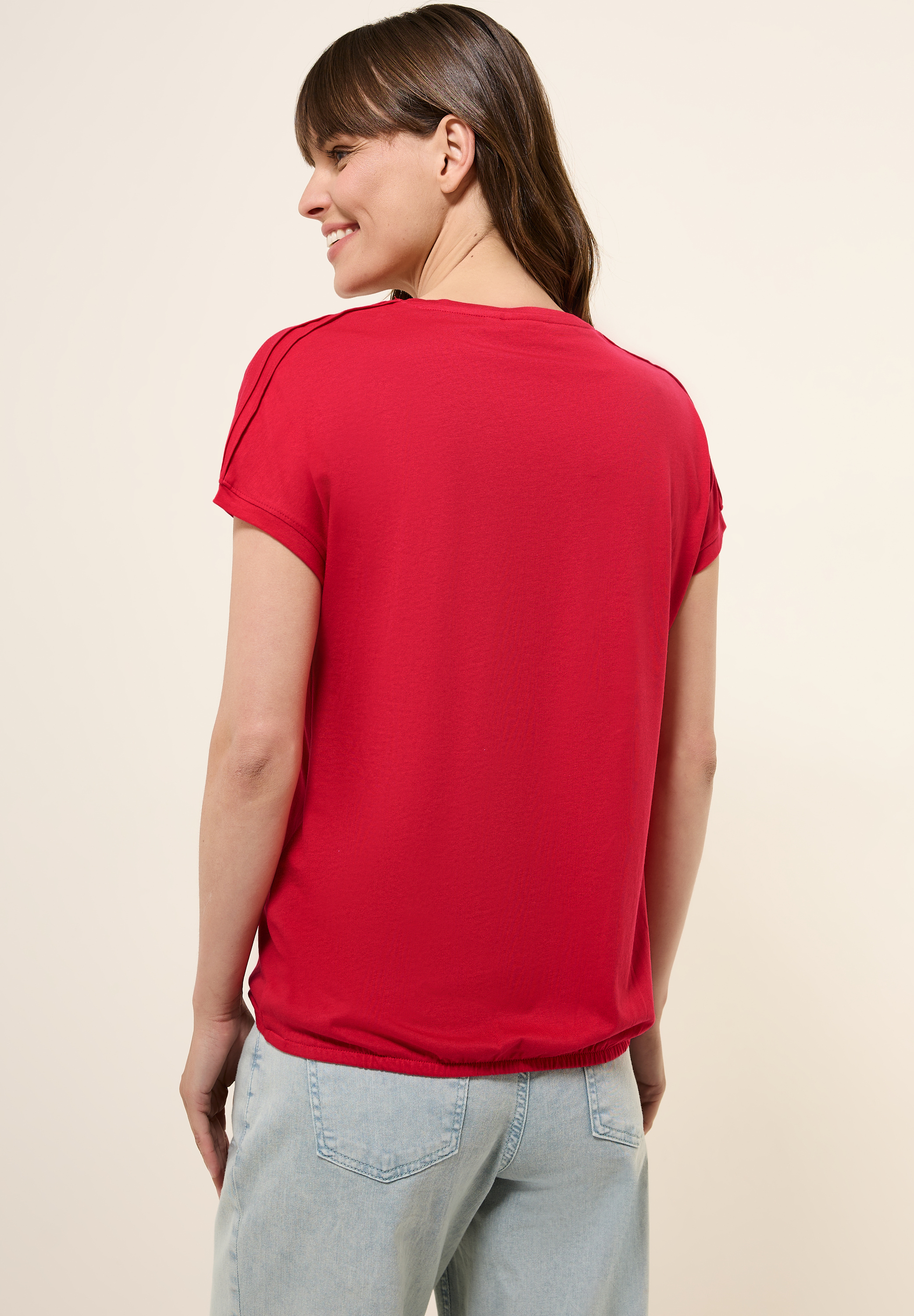 Shirt in Unifarbe