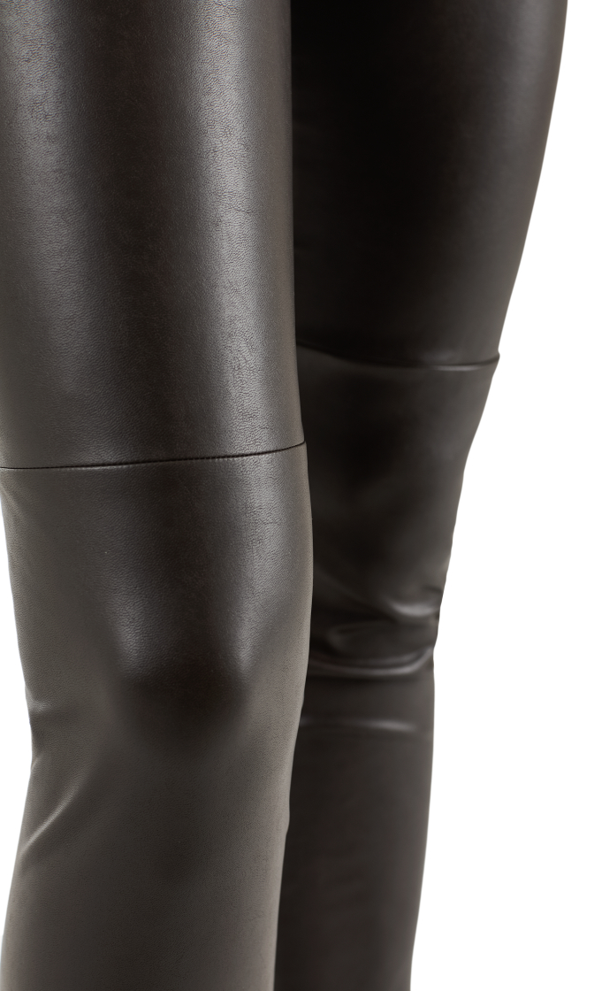 Leggings aus Kunstleder
