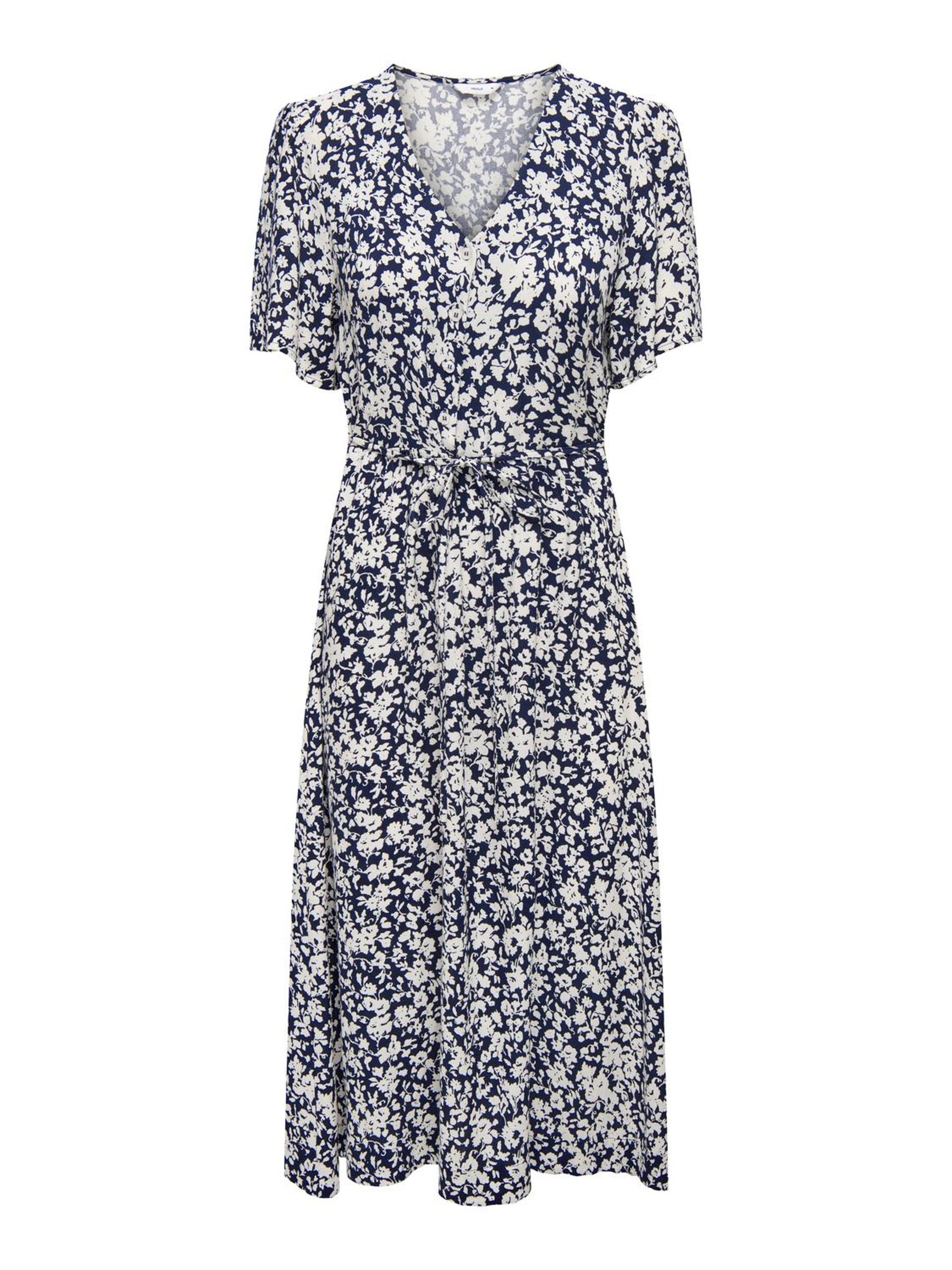 ONLHALIA LIFE S/S MIDI DRESS WVN NOOS
