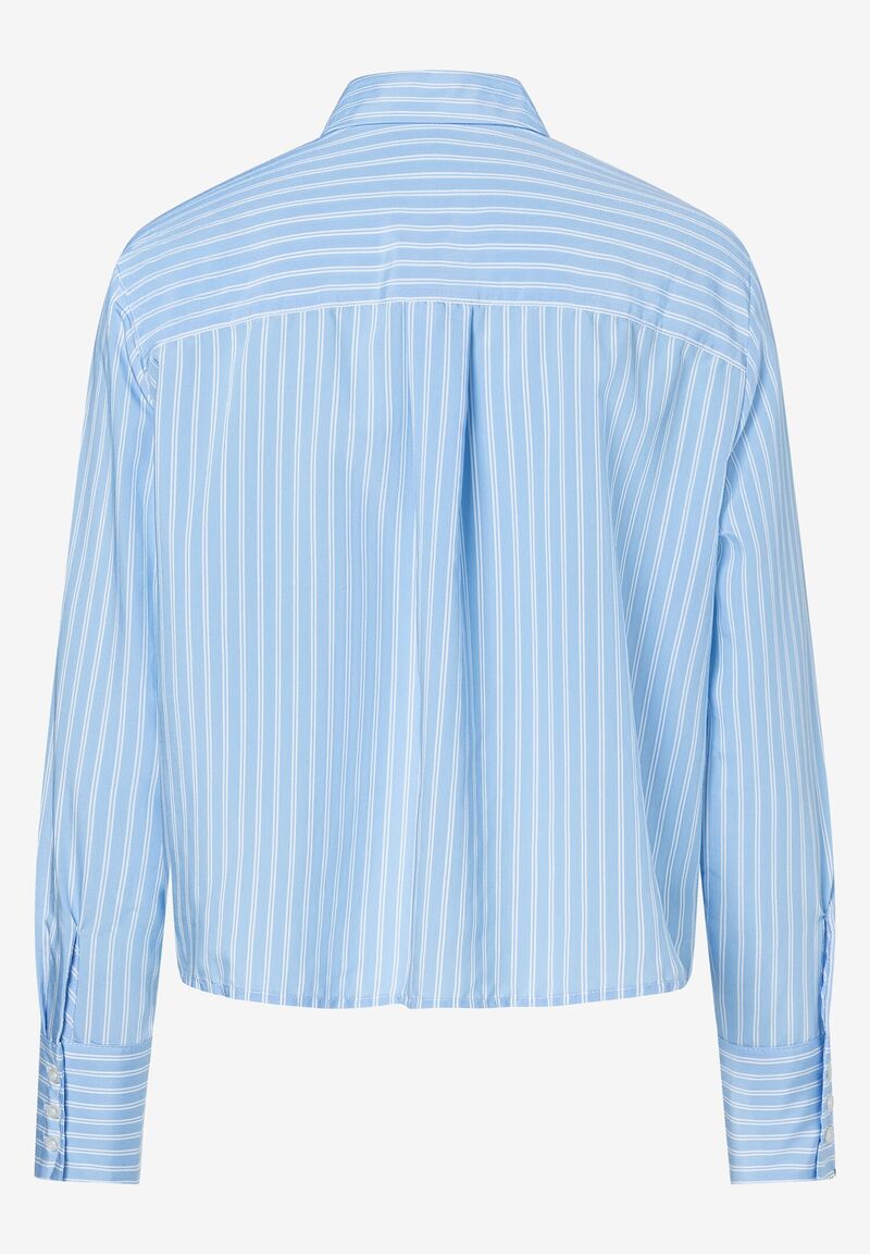Streifenbluse  hellblau/weiß  Frühjahrs-Kollektion