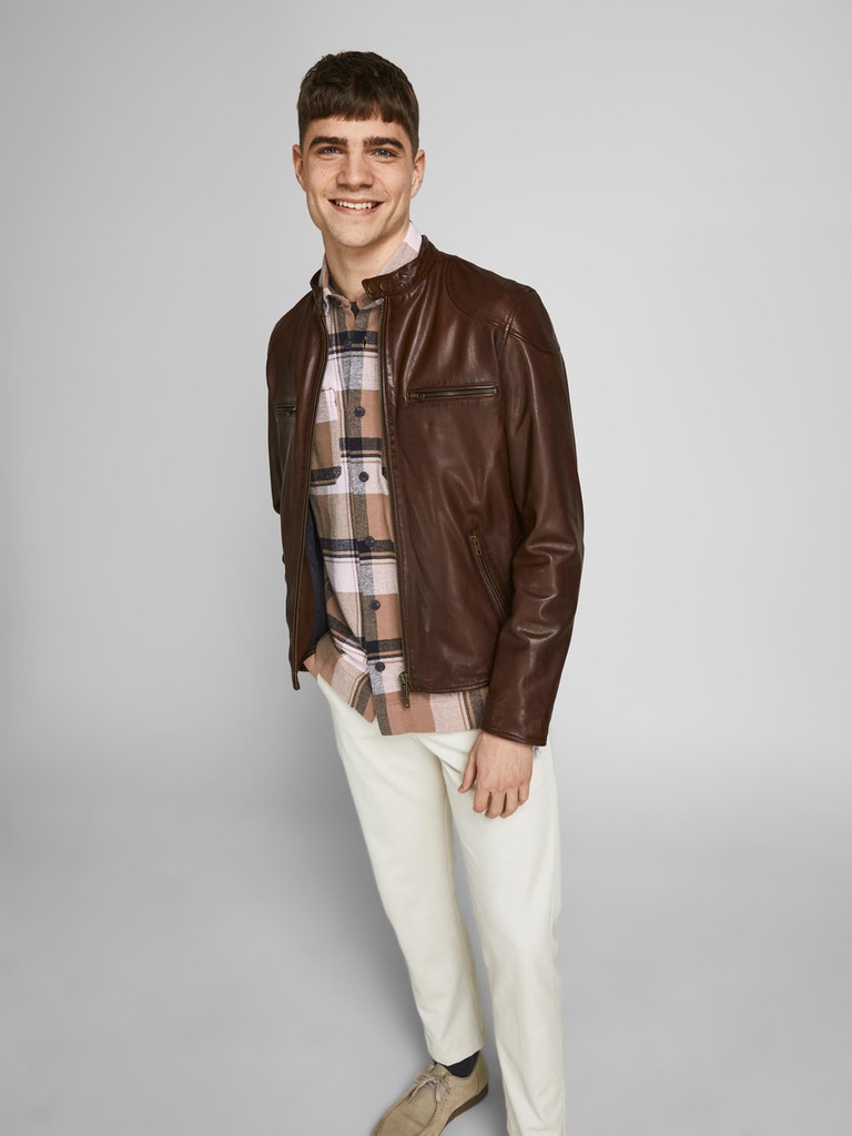 JPRBLALOGAN FLANNEL OVERSHIRT L/S SN