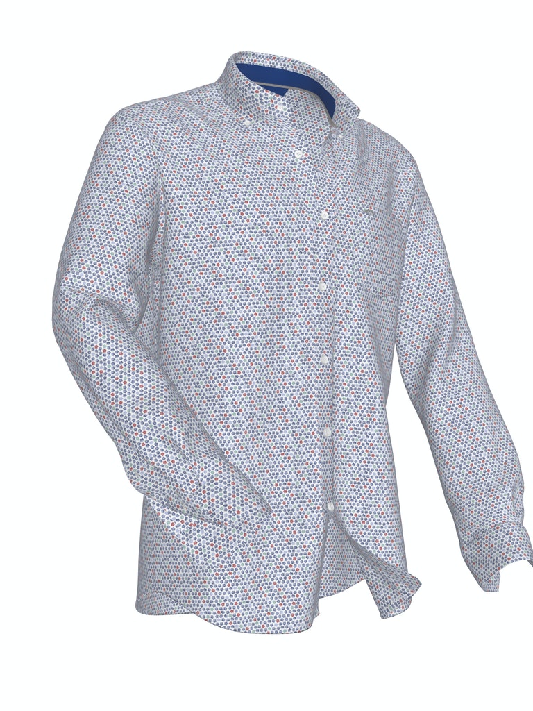 Printed Combi Shirt I, B.D., 1/1
