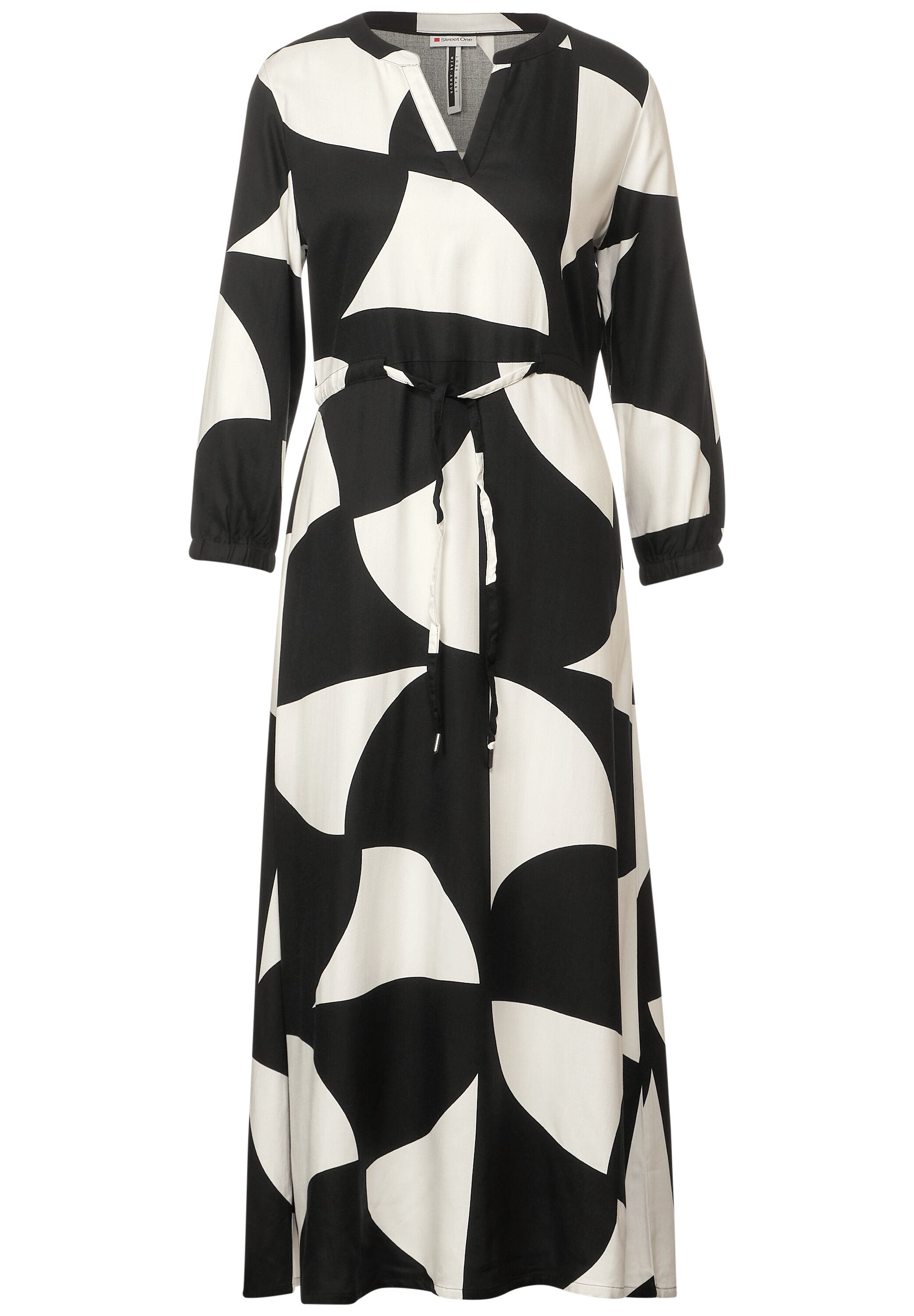 Maxikleid mit Alloverprint