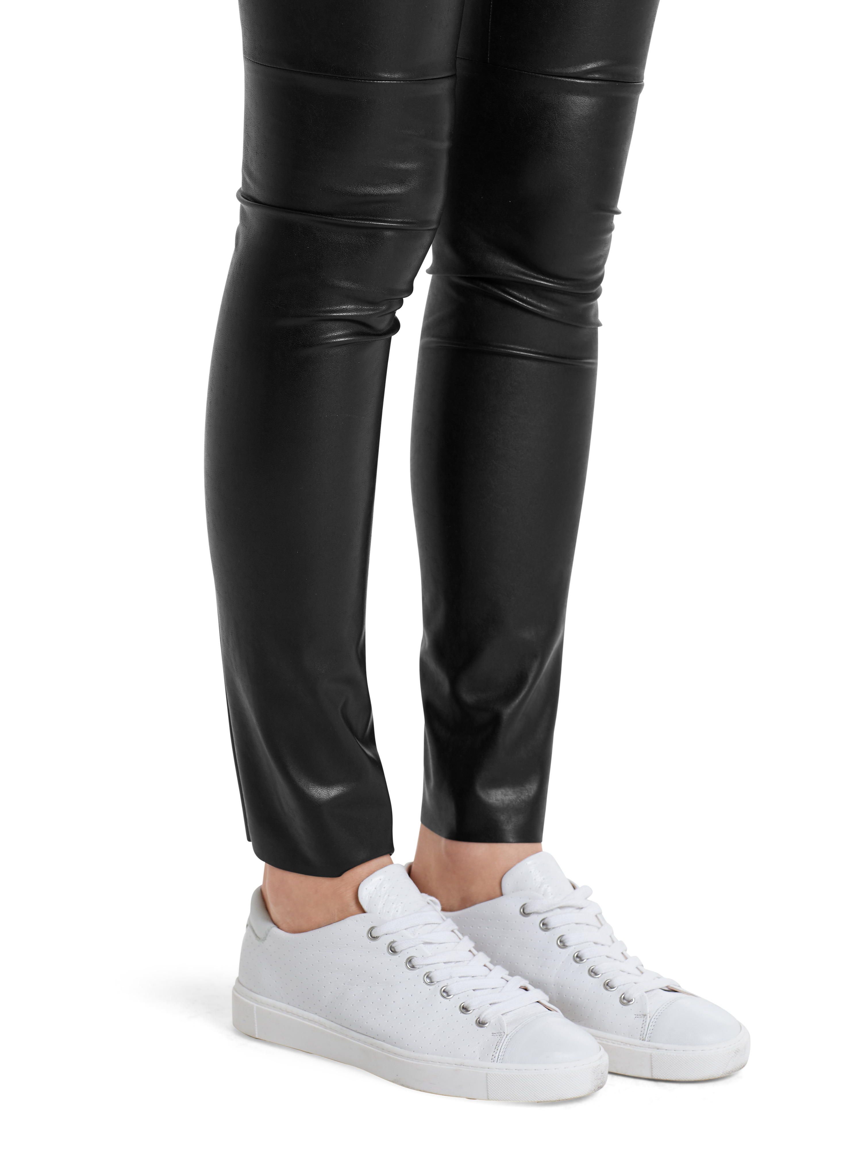 Leggings aus Kunstleder