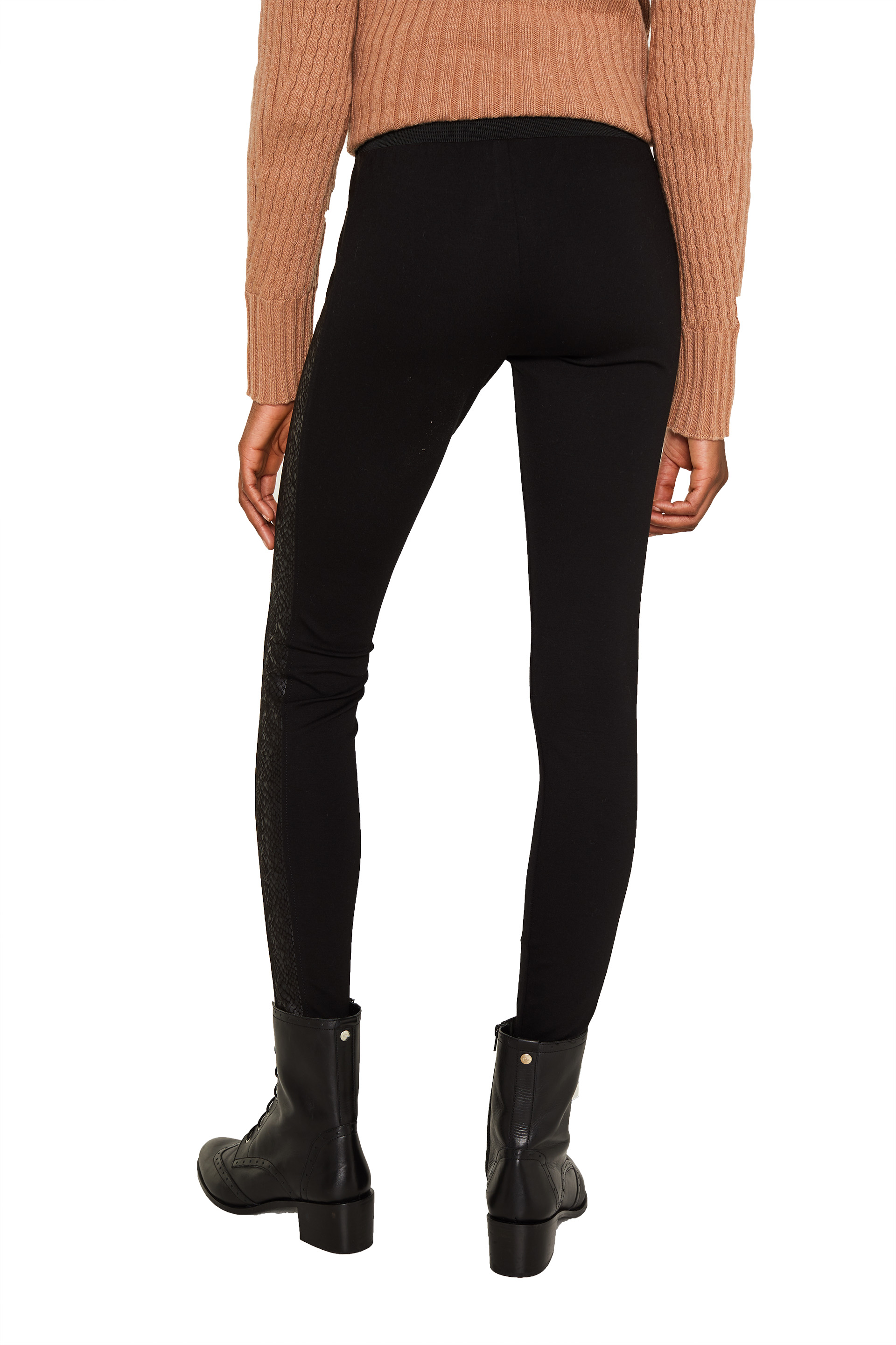 Treggings mit Details in Reptil-Optik